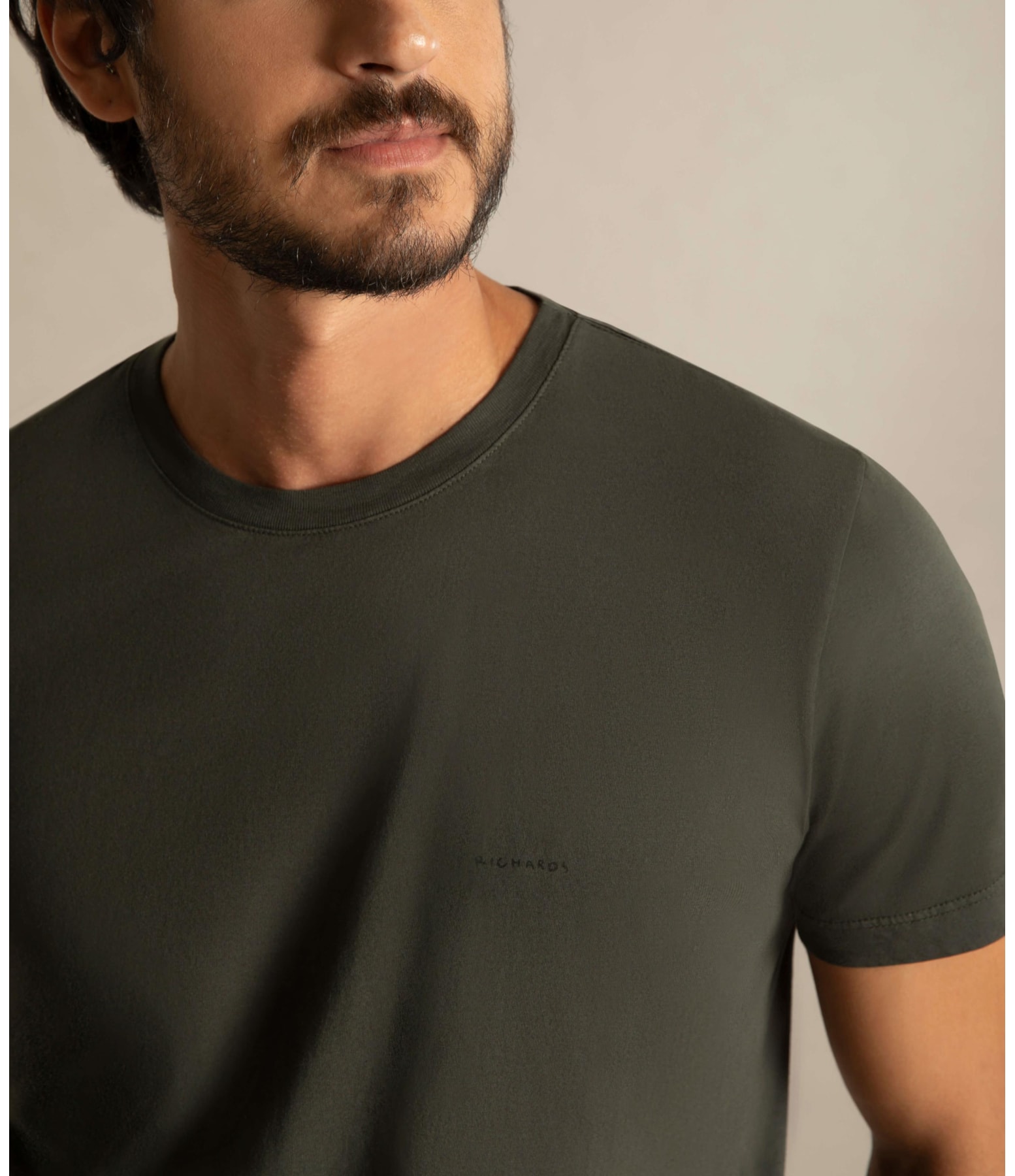 T-Shirt  Aquarela Verde Army