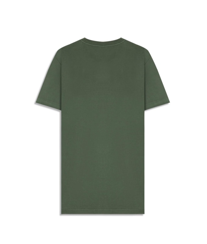 T-Shirt  Aquarela Verde Militar