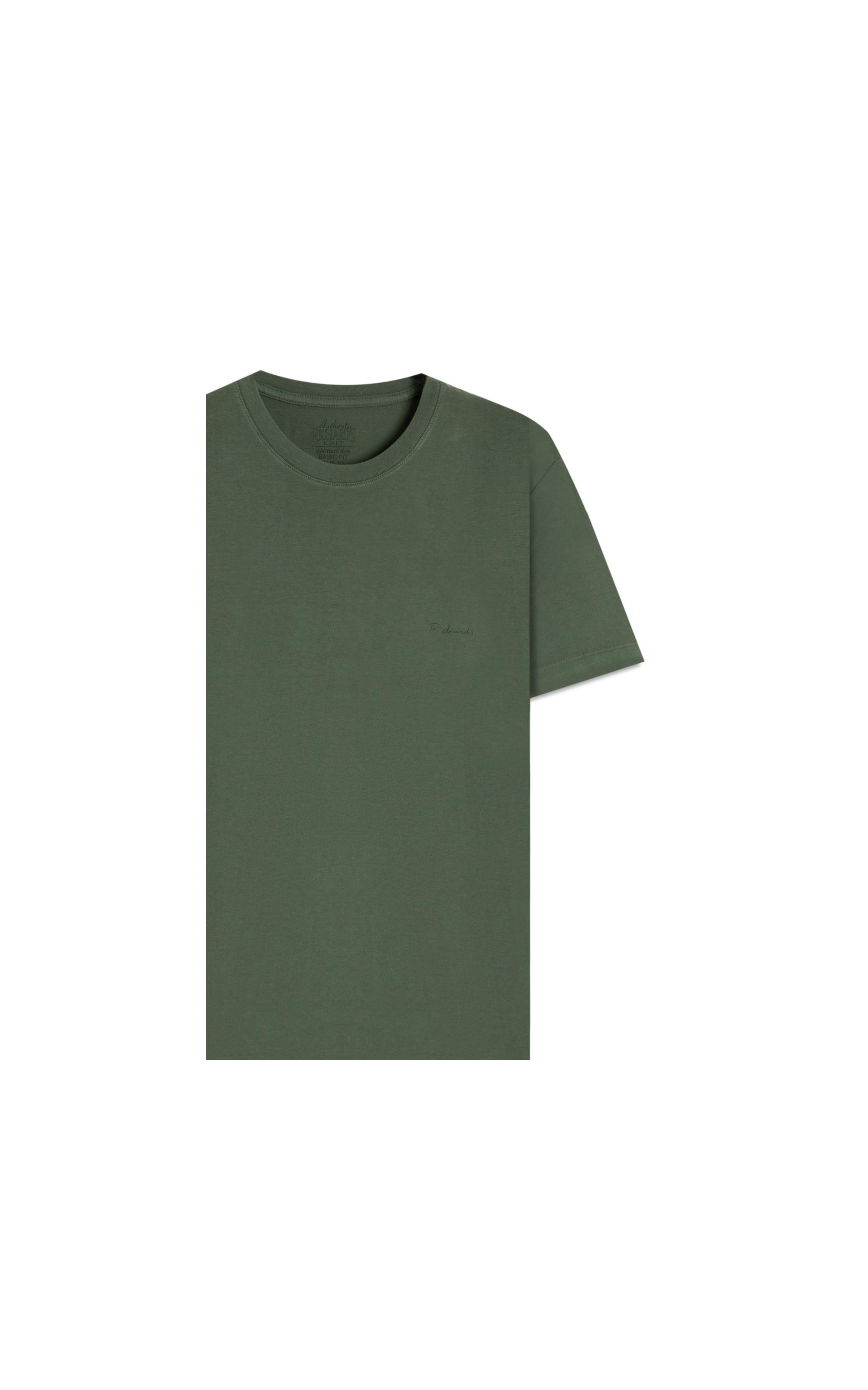 T-Shirt  Aquarela Verde Militar