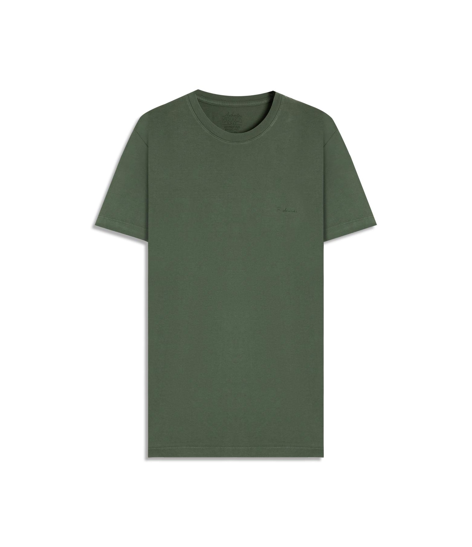 T-Shirt  Aquarela Verde Militar