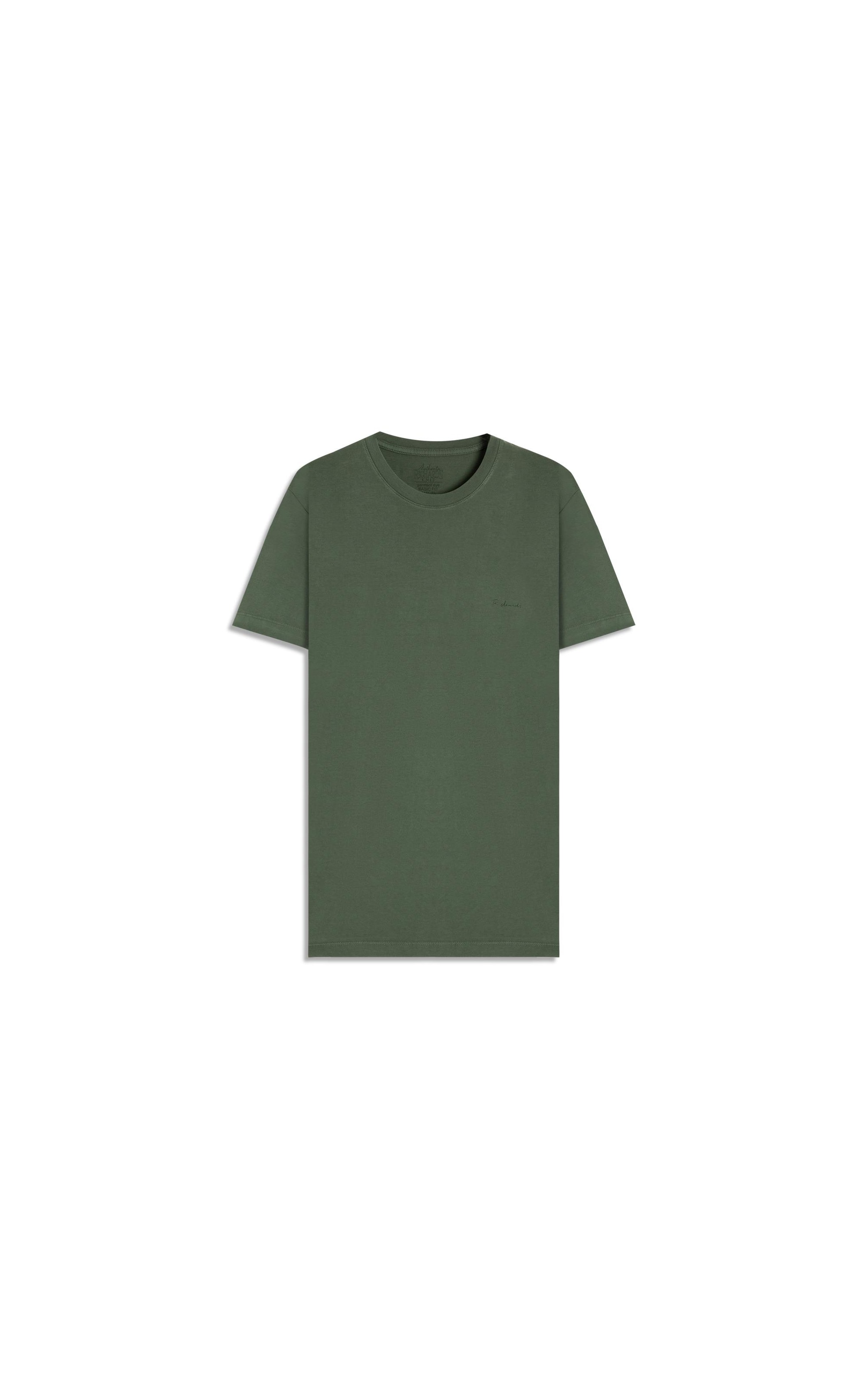 T-Shirt  Aquarela Verde Militar