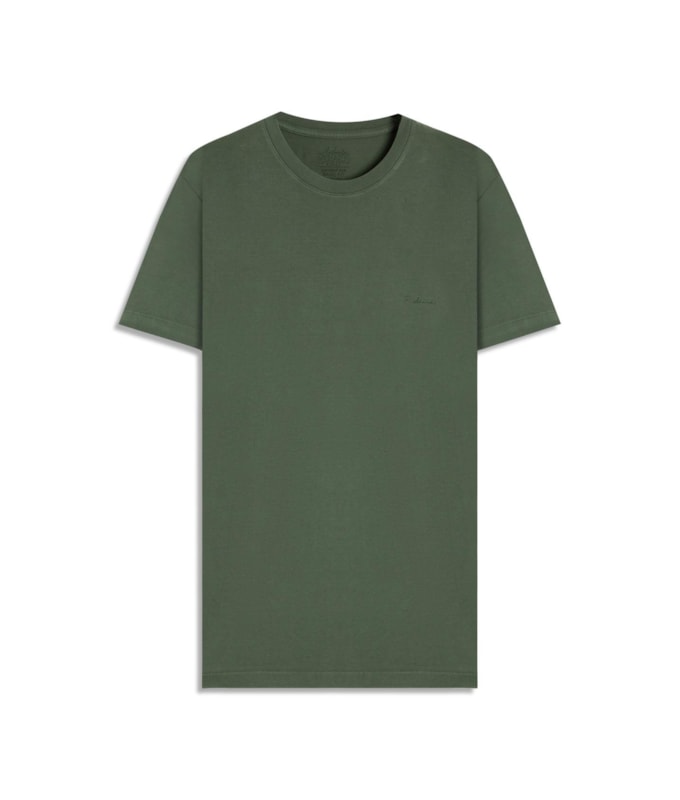 T-Shirt  Aquarela Verde Militar