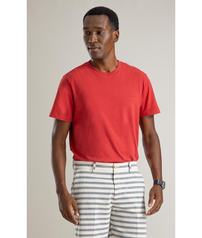 T-Shirt  Aquarela Vermelho