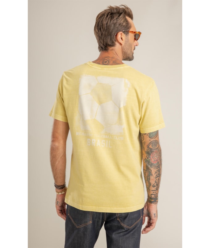T-Shirt Ball Costas Mostarda