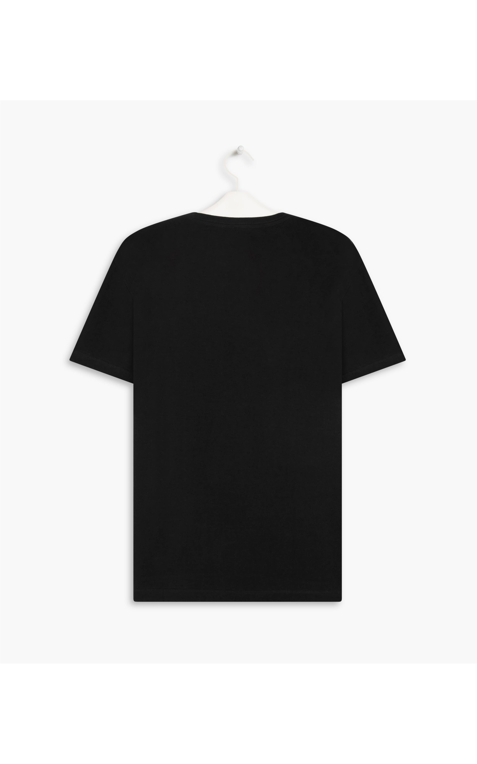 T-Shirt Basic Cotton Slim Mc Preto
