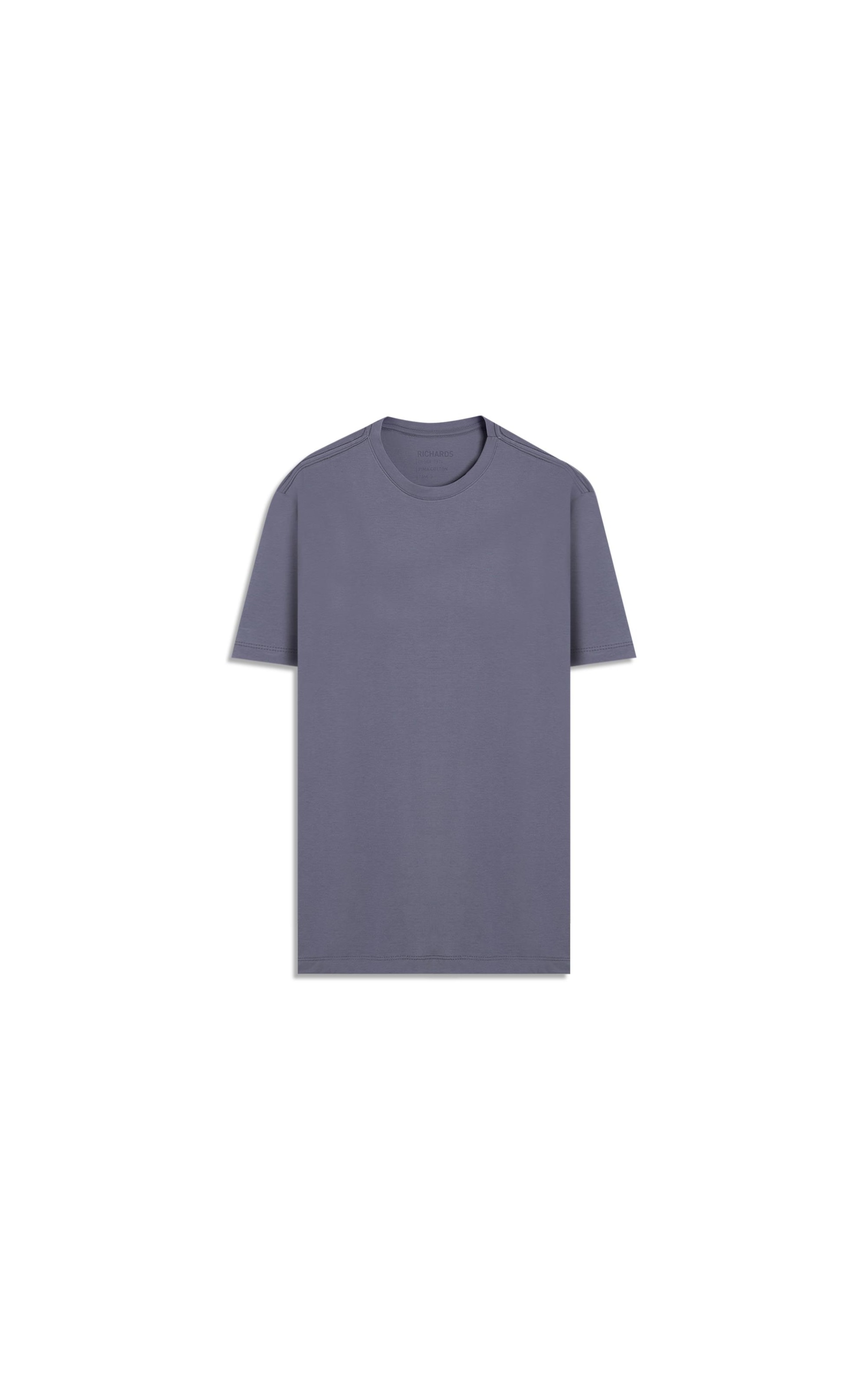 T-Shirt Basic Pima Mc Azul Chofer