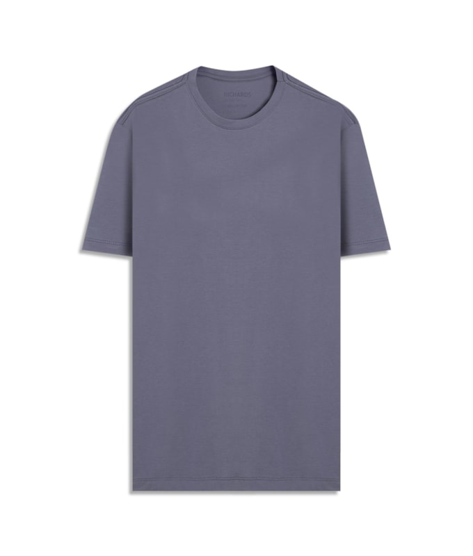 T-Shirt Basic Pima Mc Azul Chofer