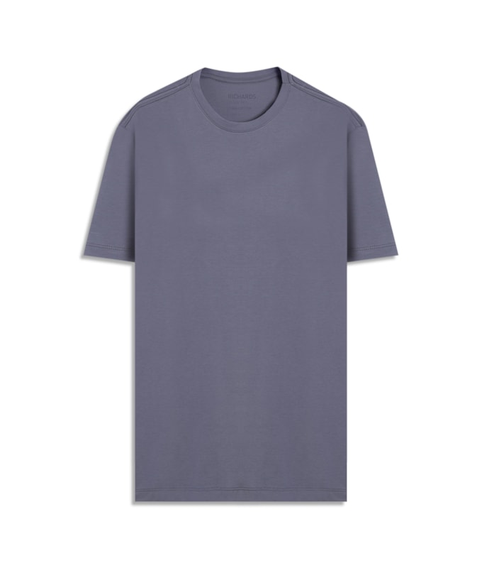T-Shirt Basic Pima Mc Azul Chofer