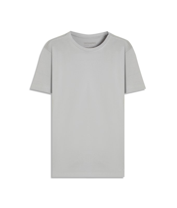 T-Shirt Basic Pima Mc Azul Seco