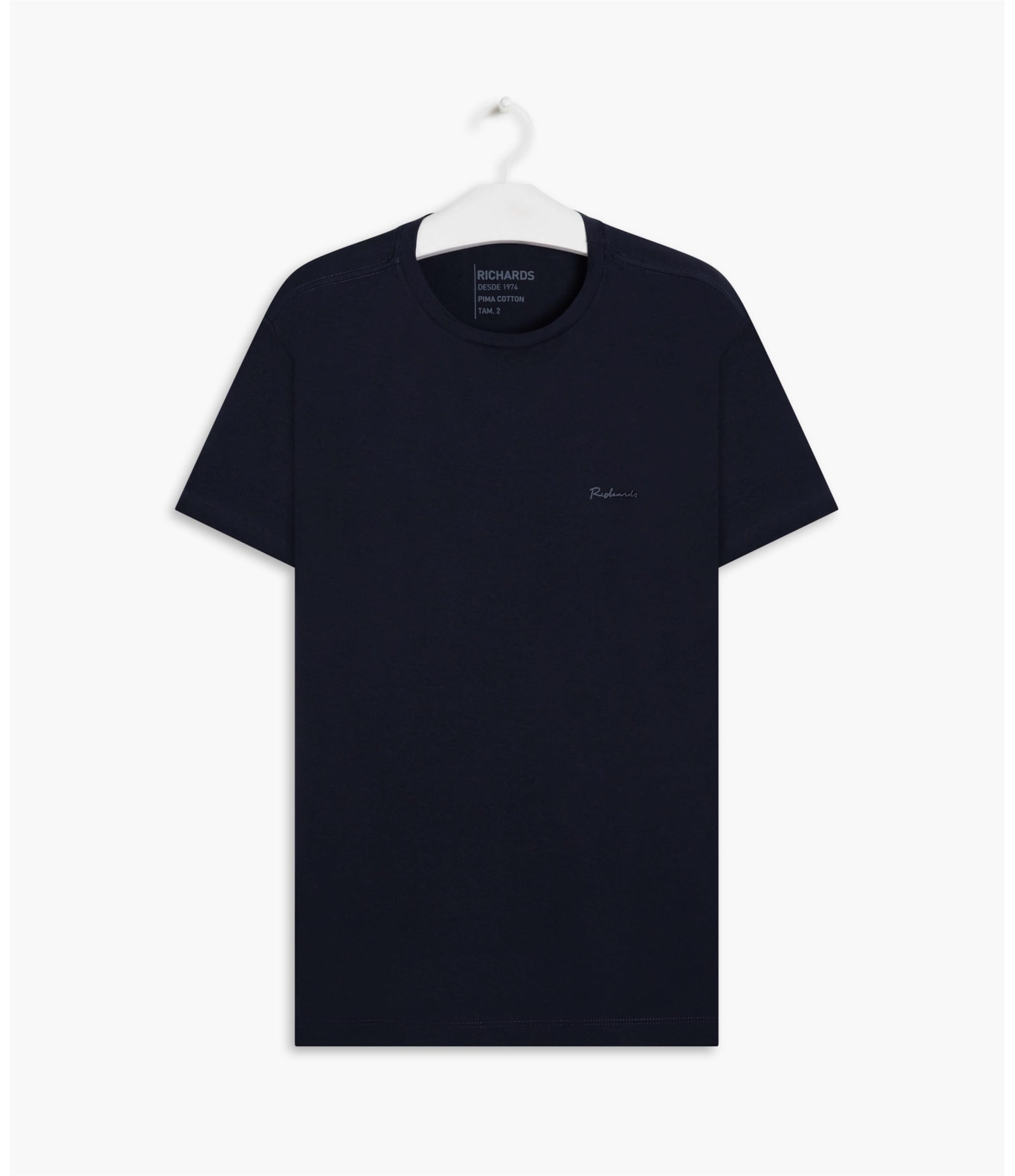 T-Shirt Basic Pima Mc Dark Navy