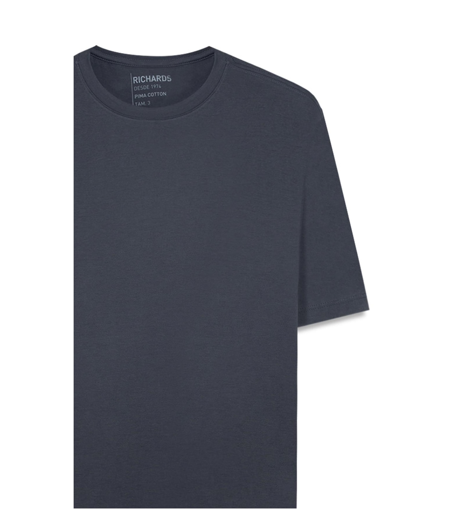 T-Shirt Basic Pima Mc Grafite