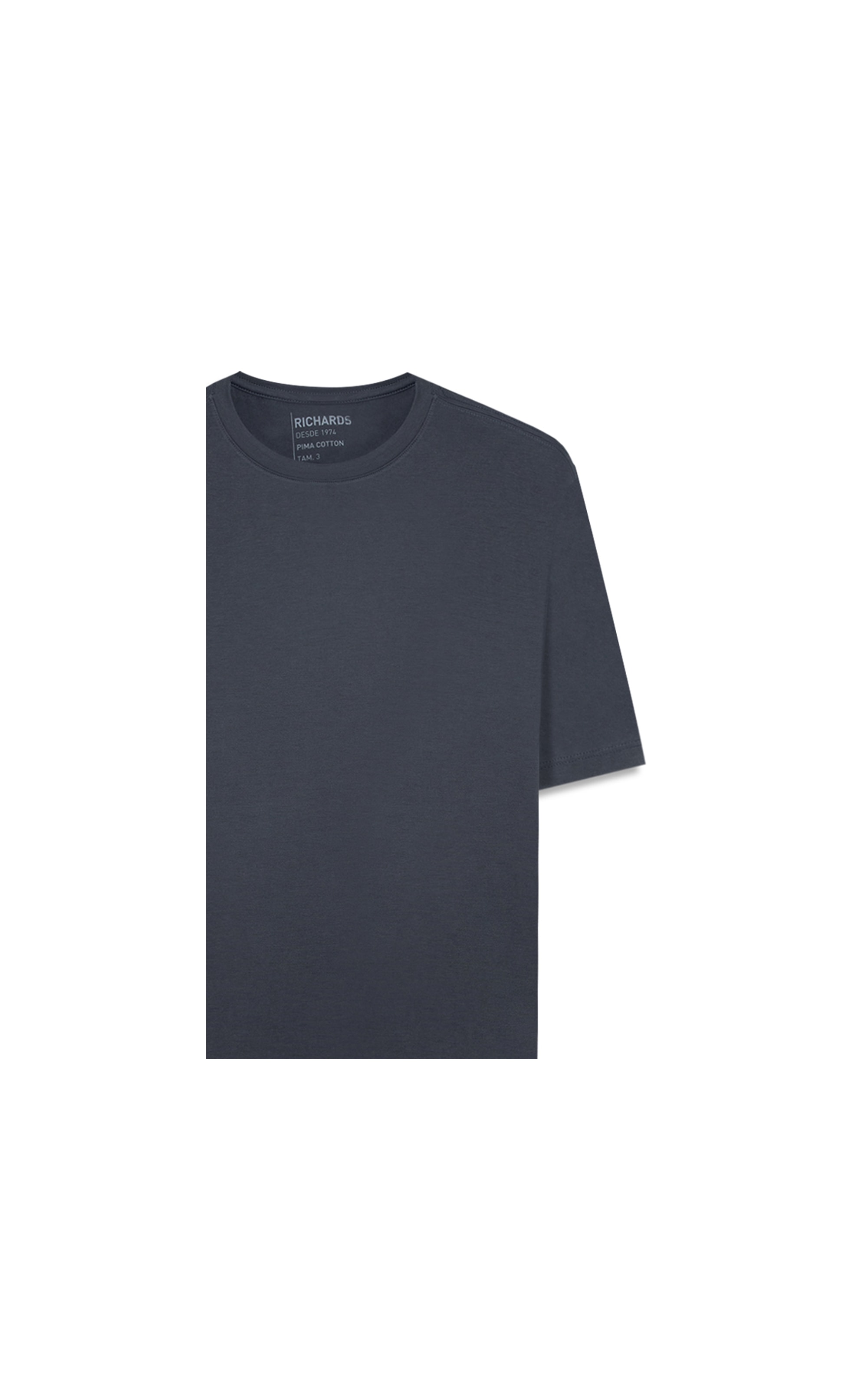 T-Shirt Basic Pima Mc Grafite