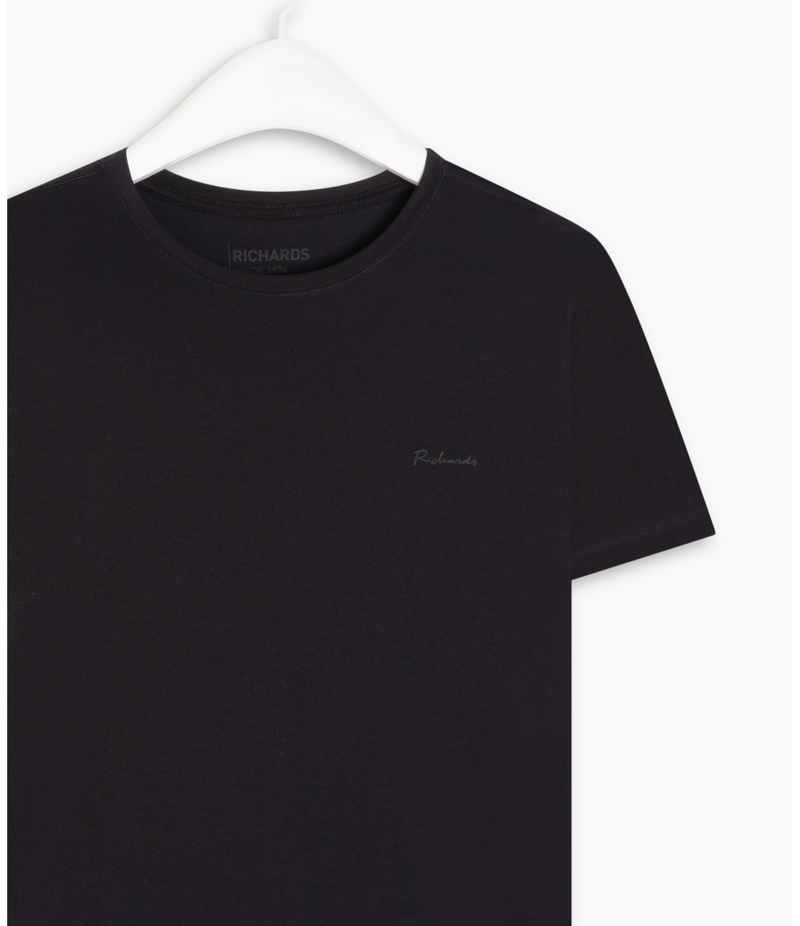 T-Shirt Basic Pima Mc Preto