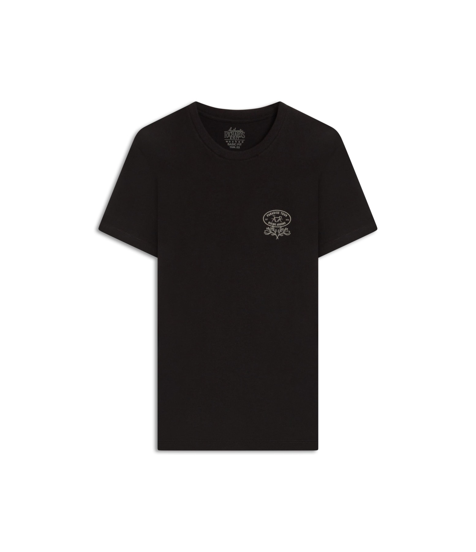 T-Shirt Biking Preto