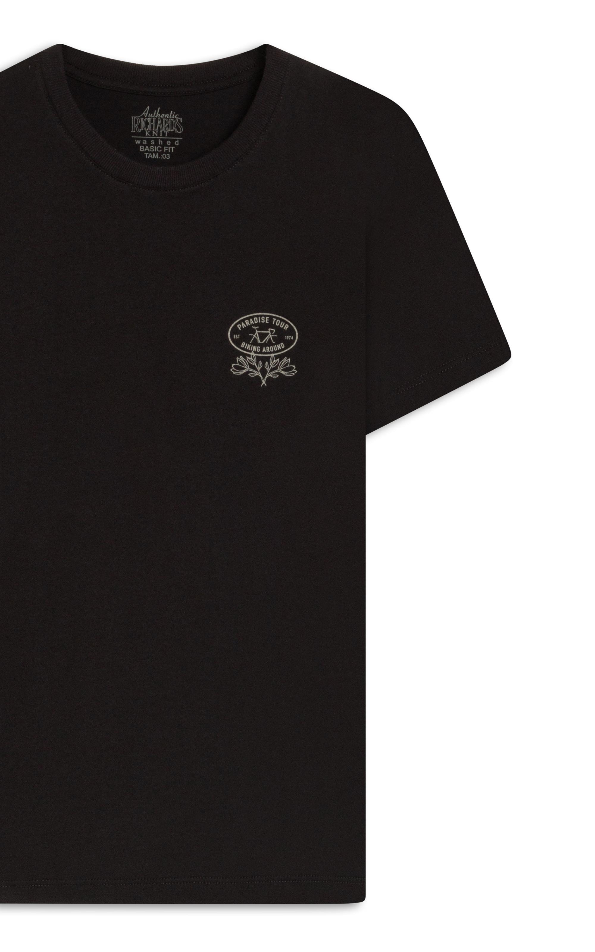 T-Shirt Biking Preto