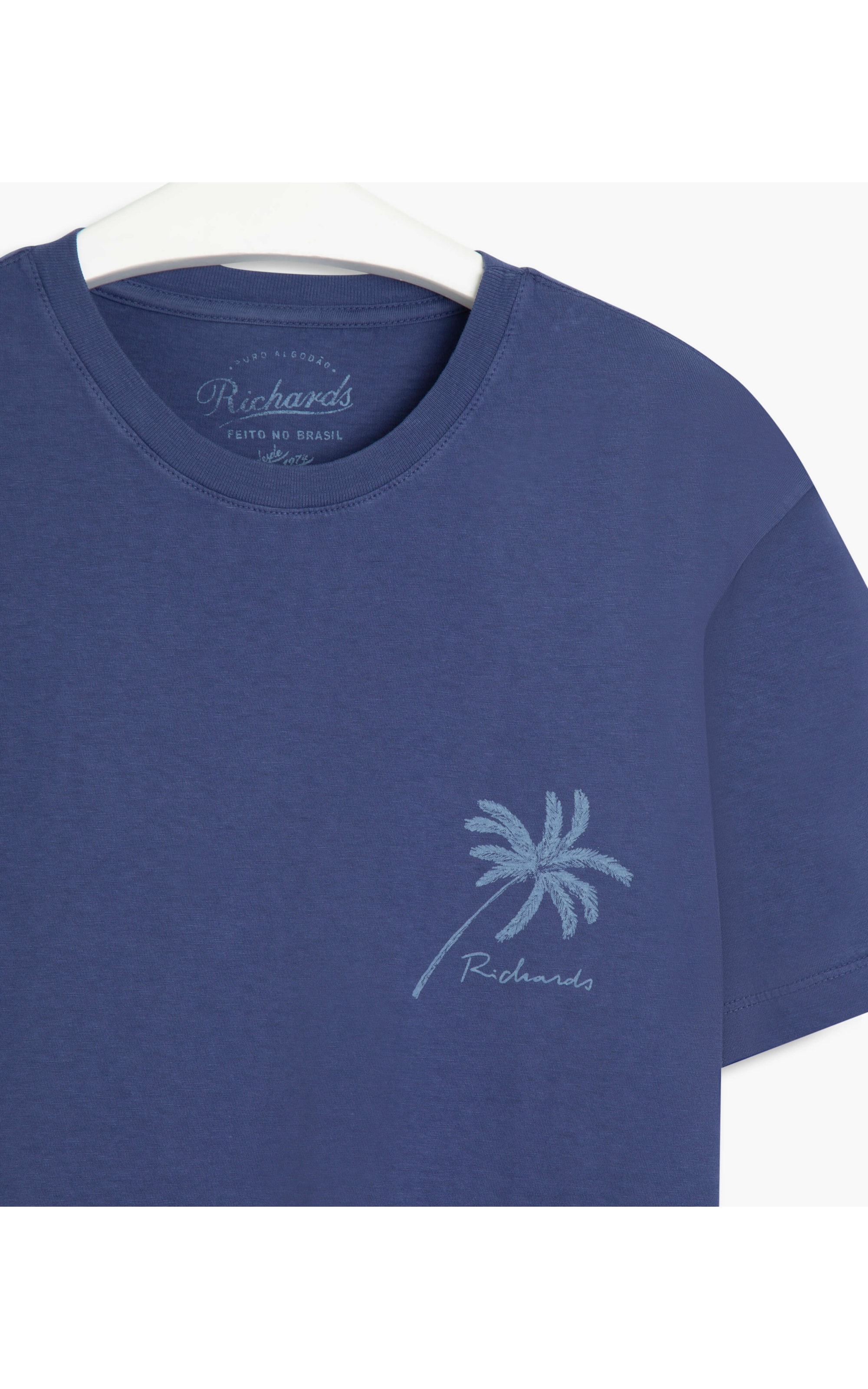 T-Shirt Block Palms Mc Old Purple
