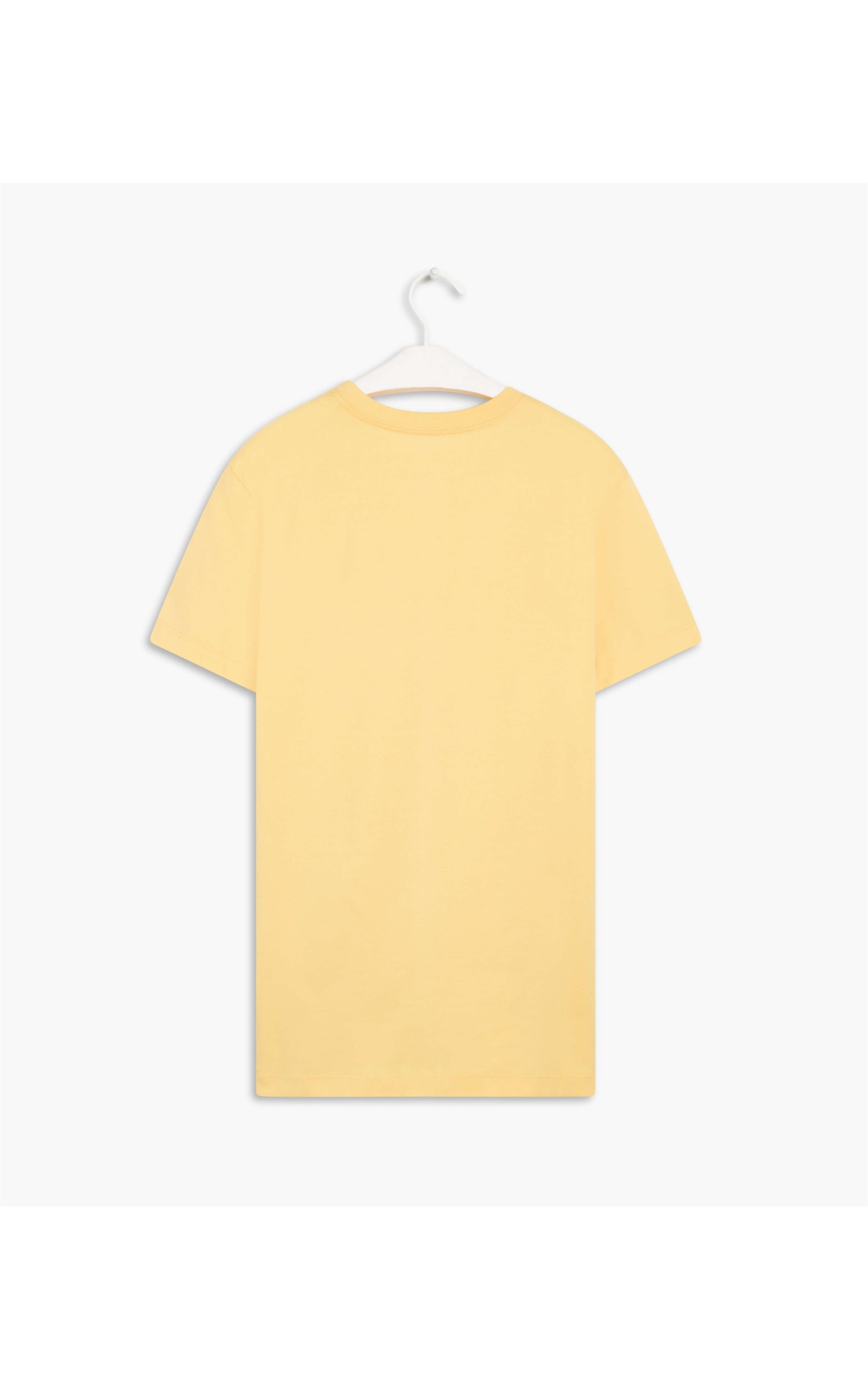 T-Shirt Bolso Peixe Mc Amarelo Claro