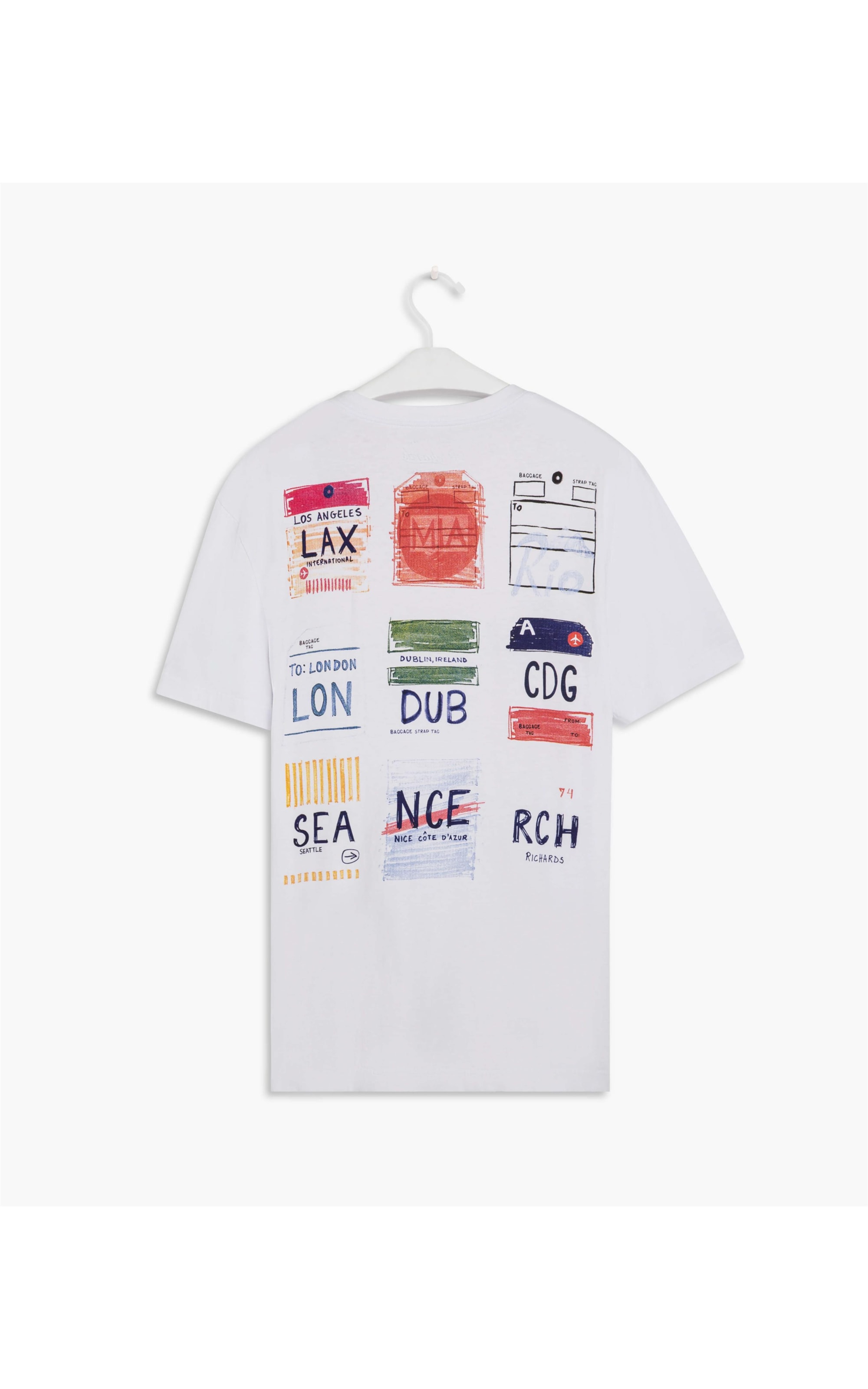 T-Shirt Bon Voyage Mc Branco
