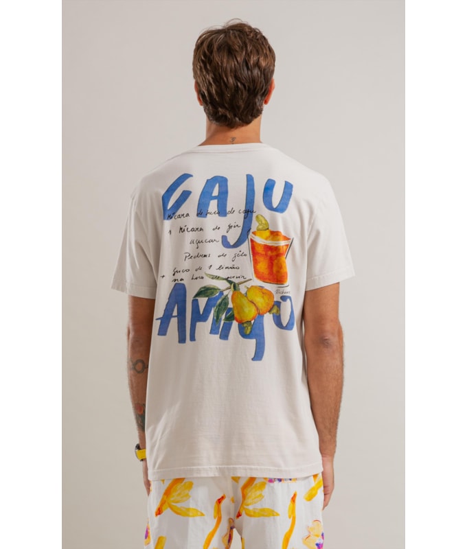 T-Shirt Caju Amigo Gd Mc Bf Silver