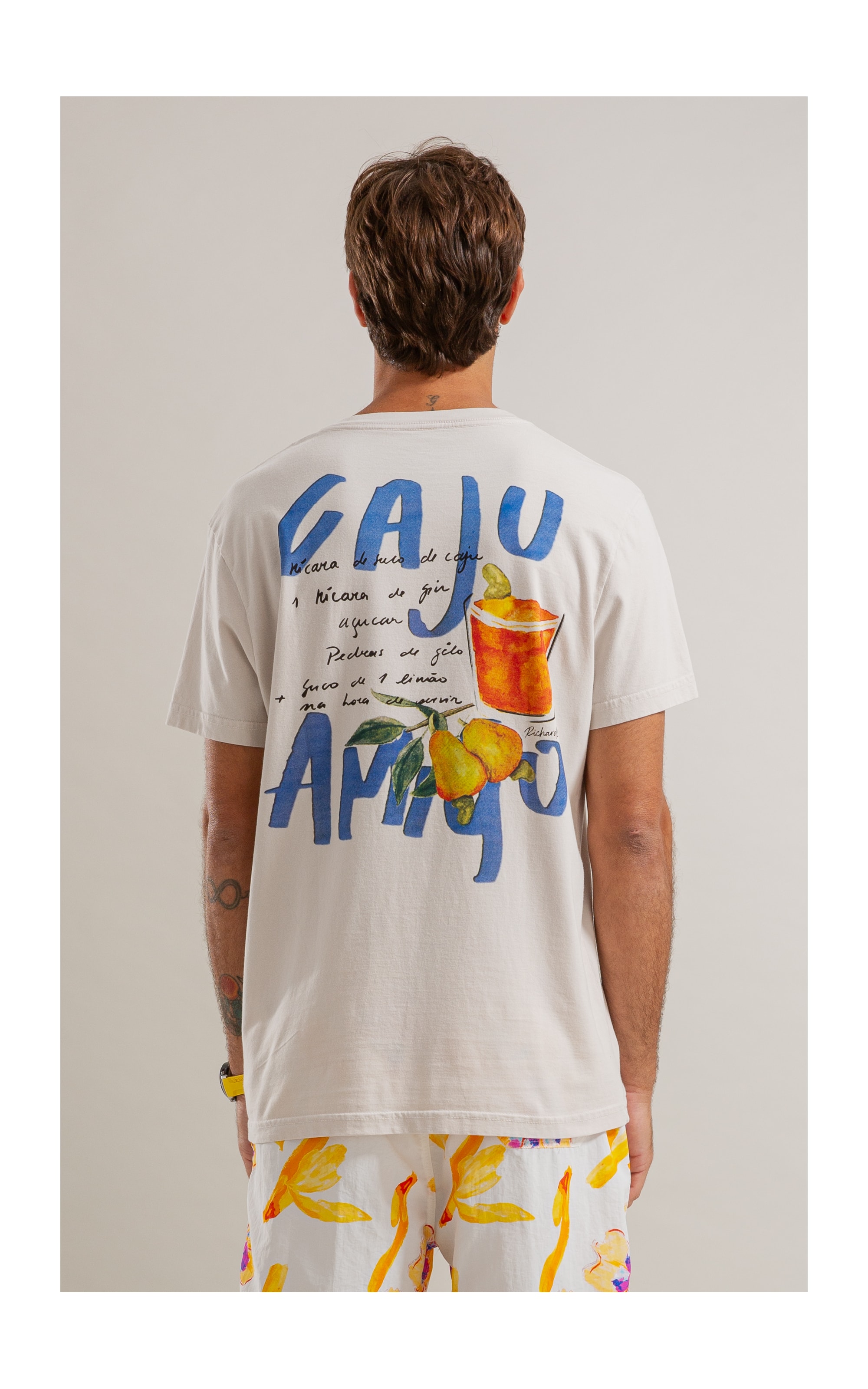 T-Shirt Caju Amigo Gd Mc Bf Silver