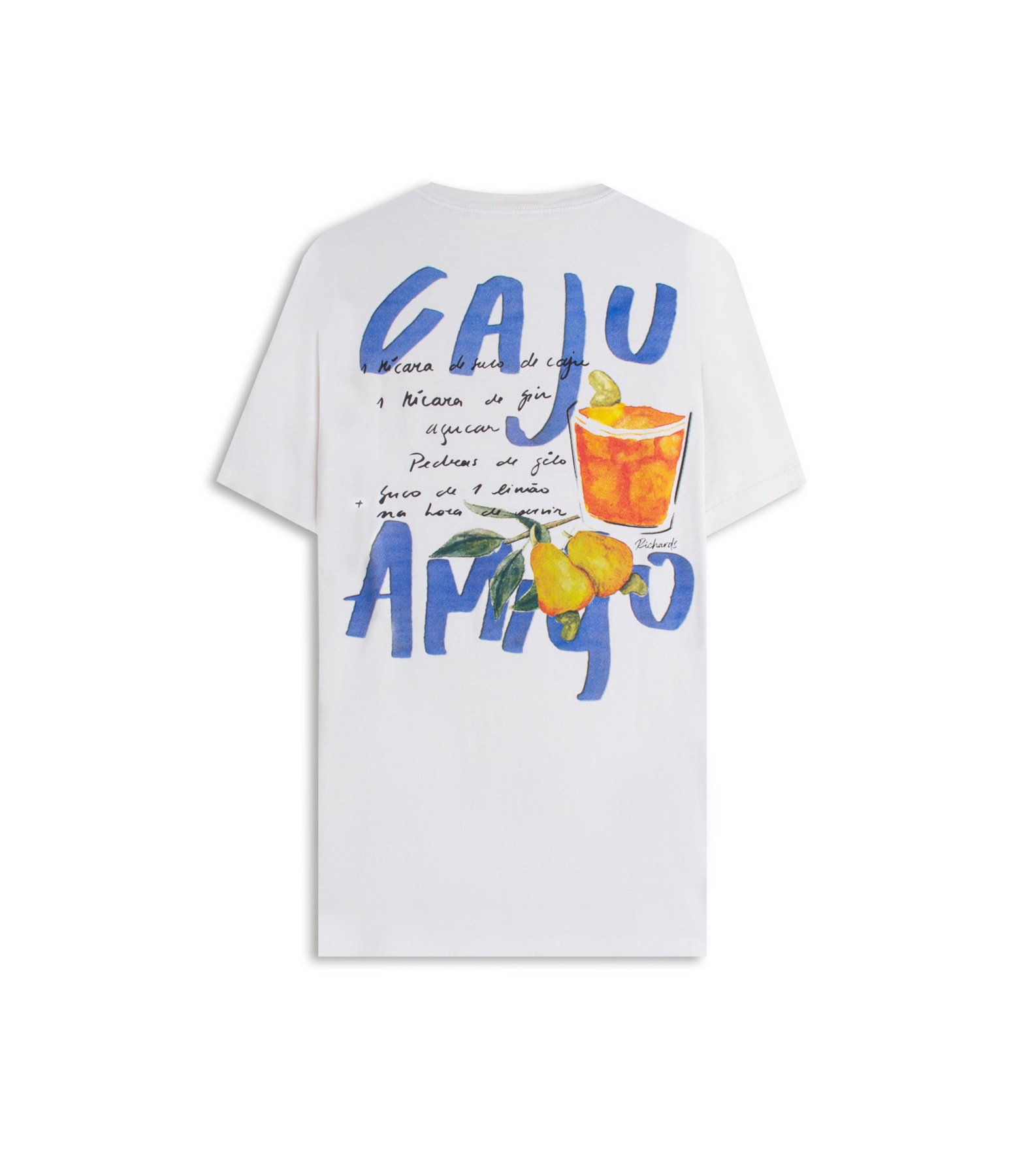 T-Shirt Caju Amigo Gd Mc Bf Silver