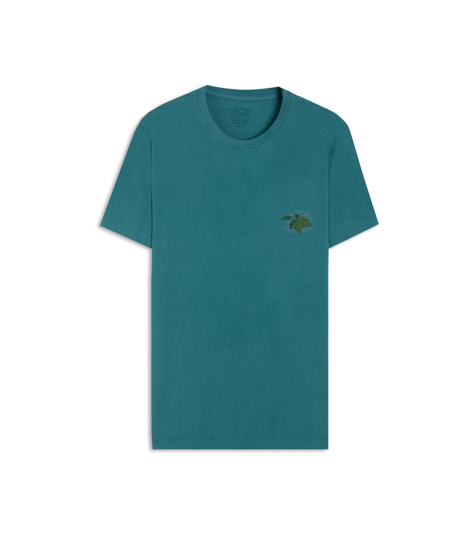 T-Shirt Caju Gd Mc Bf Petroleo