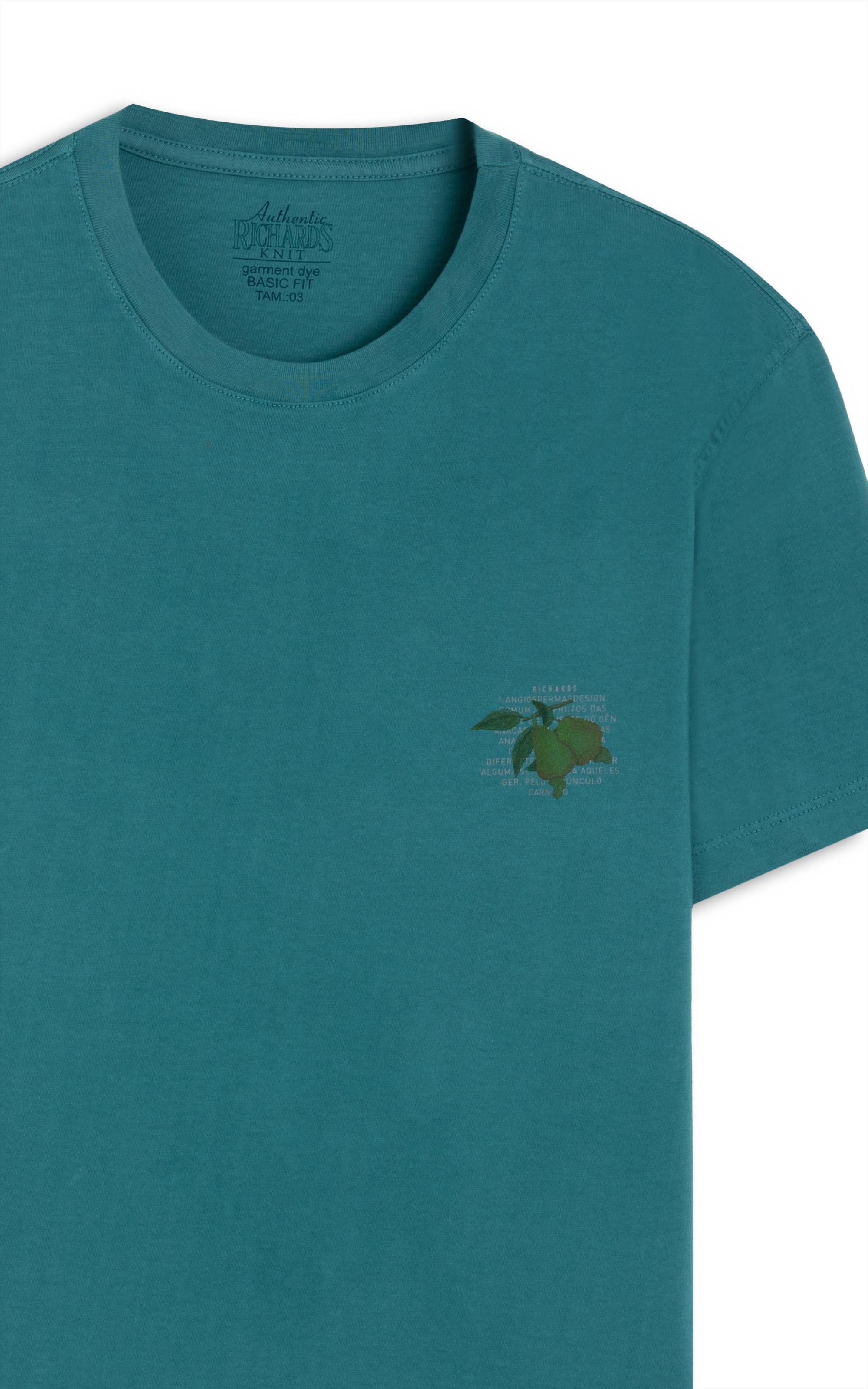 T-Shirt Caju Gd Mc Bf Petroleo