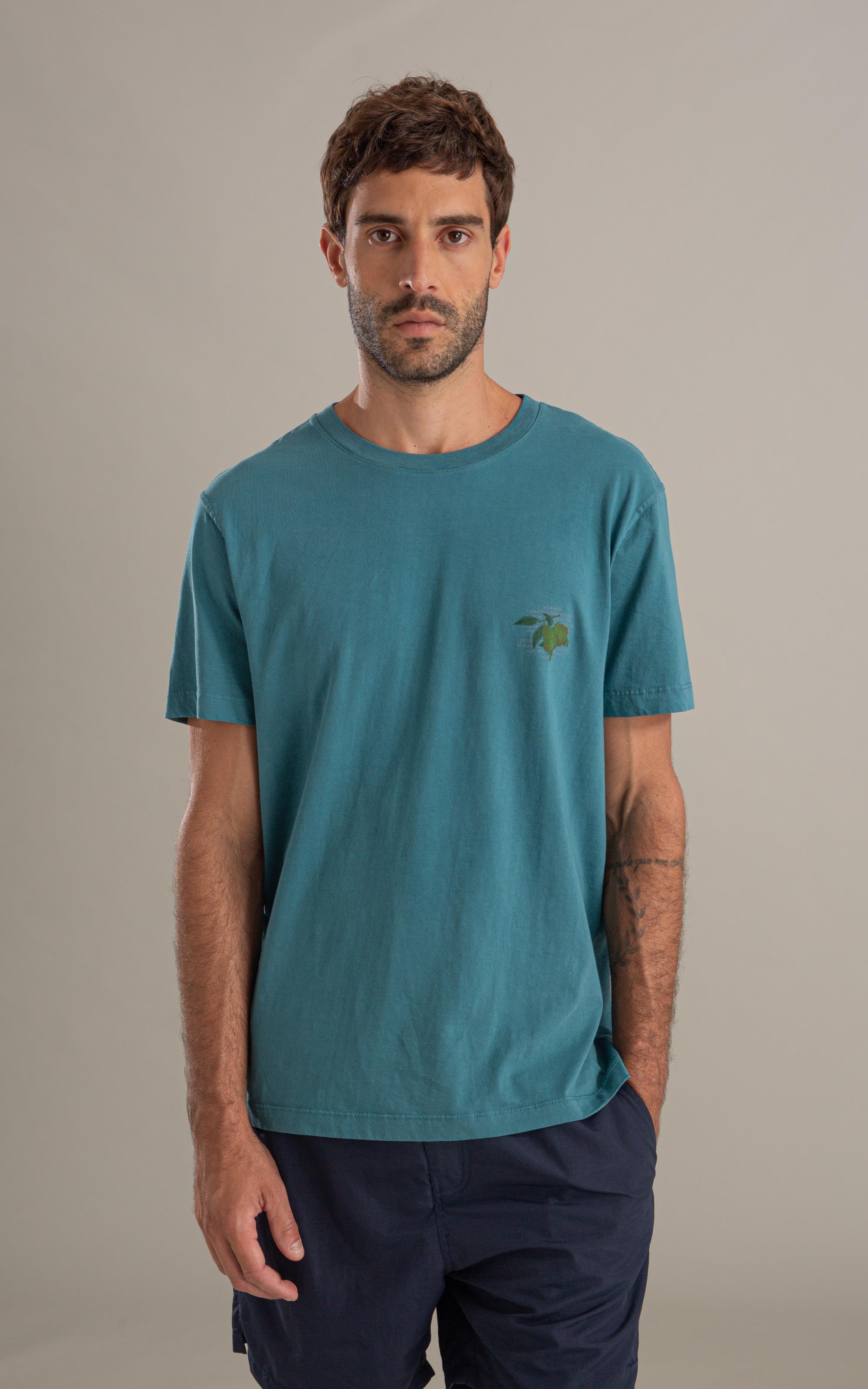 T-Shirt Caju Gd Mc Bf Petroleo