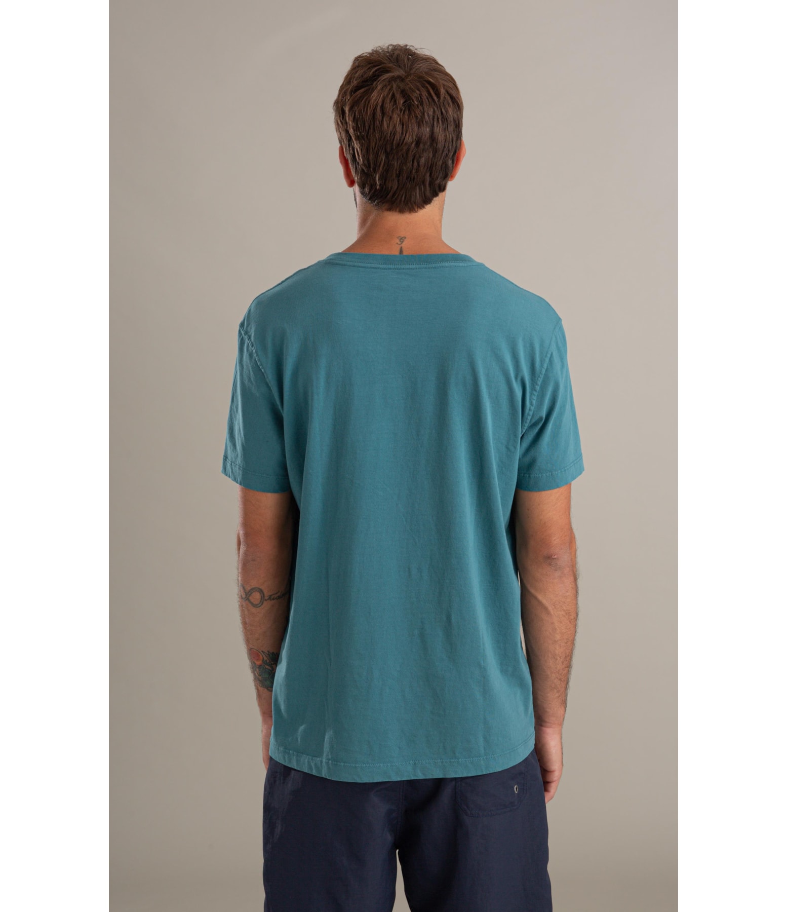 T-Shirt Caju Gd Mc Bf Petroleo