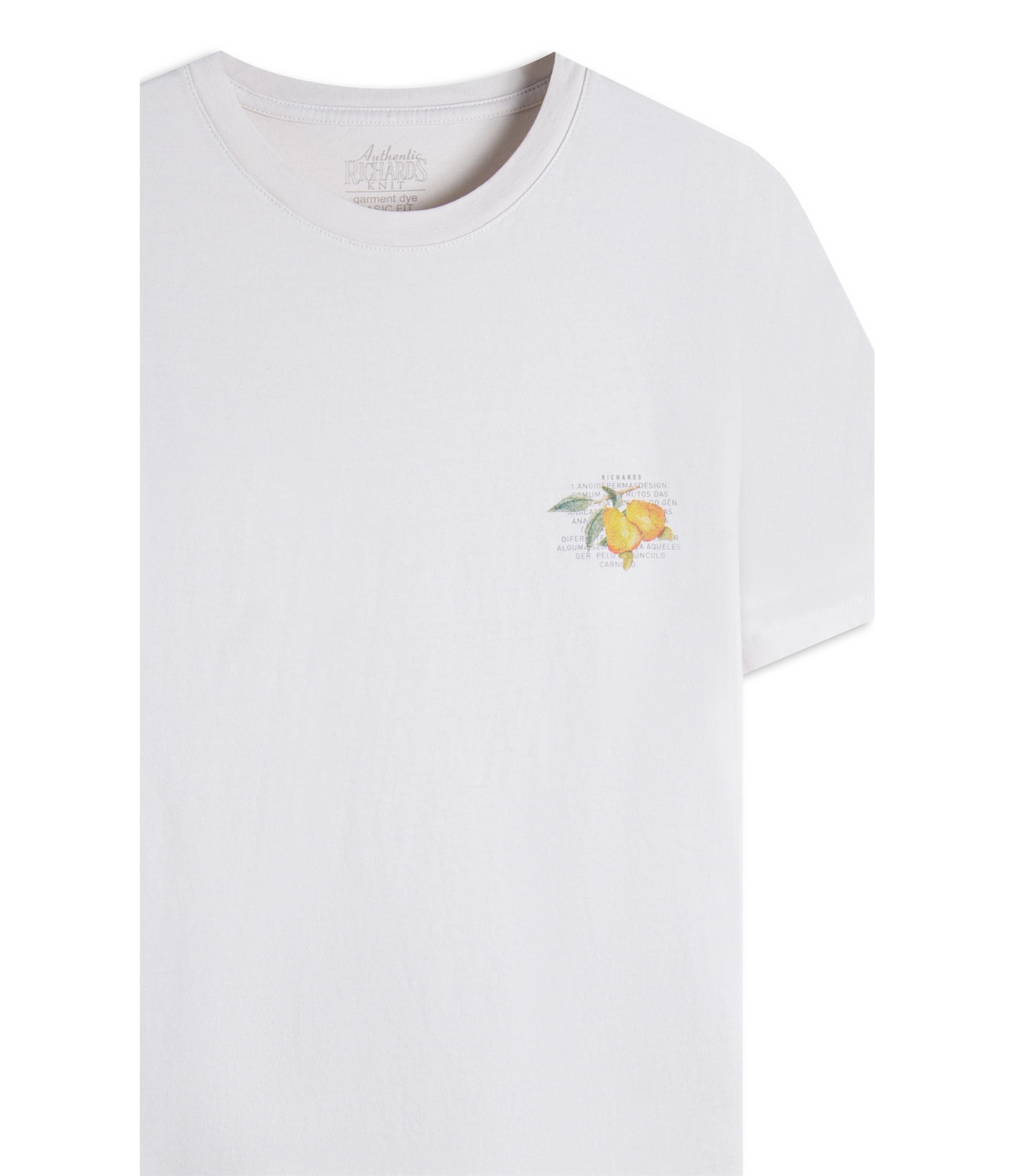 T-Shirt Caju Gd Mc Bf  Silver
