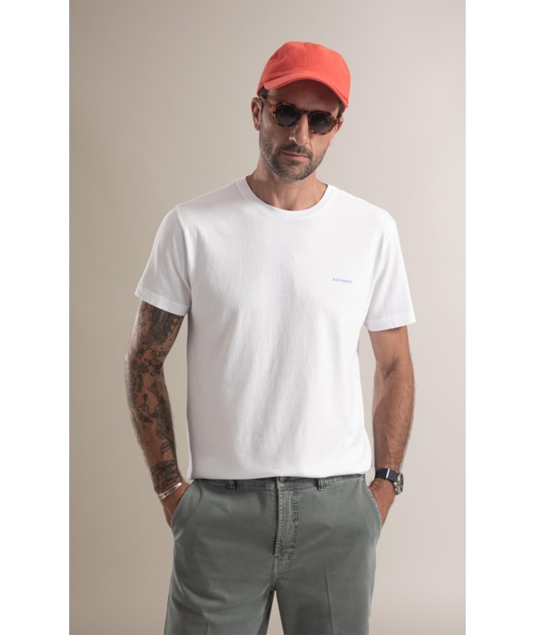 T-Shirt Carta Nautica Branco