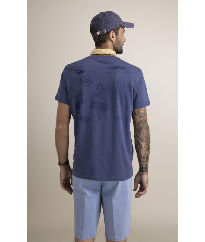 T-Shirt Carta Nautica Hortencia