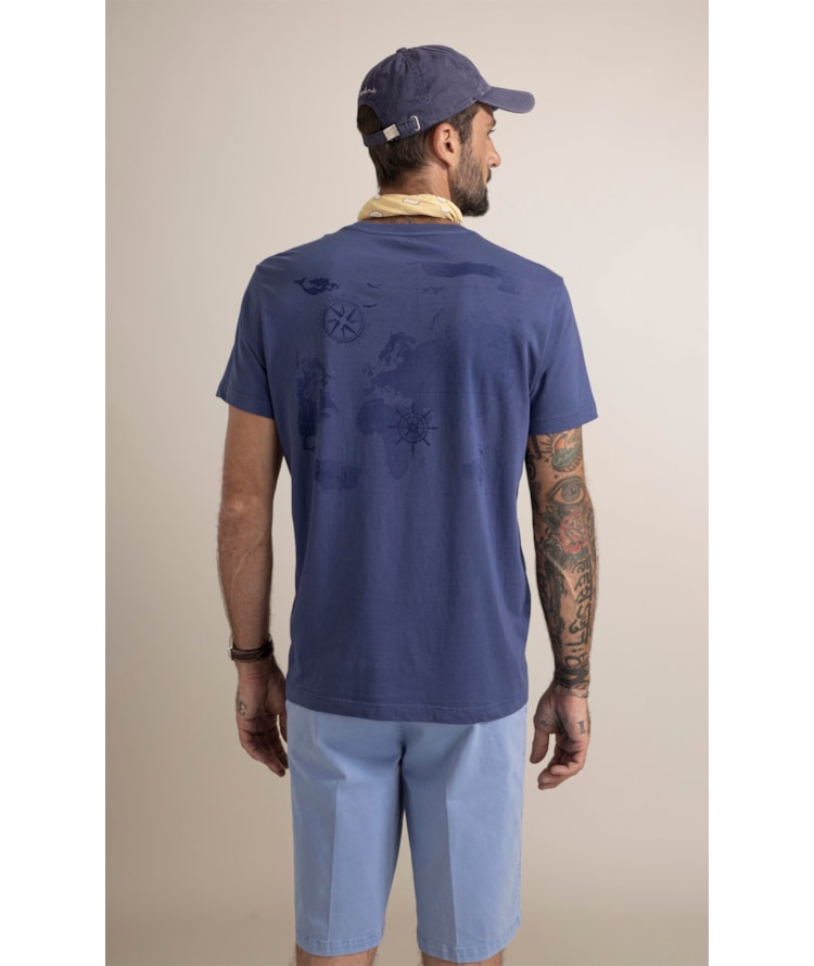 T-Shirt Carta Nautica Hortencia