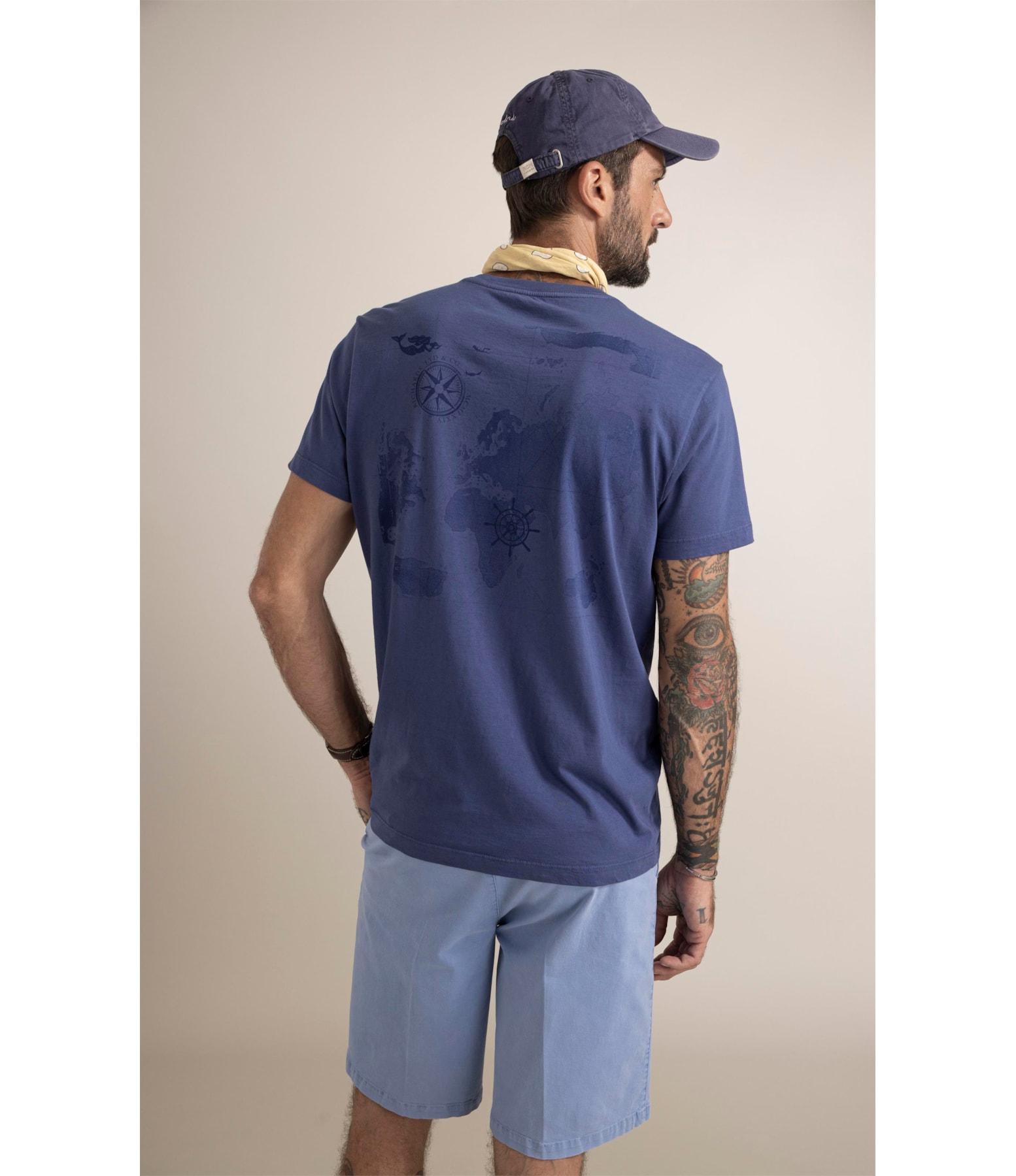 T-Shirt Carta Nautica Hortencia