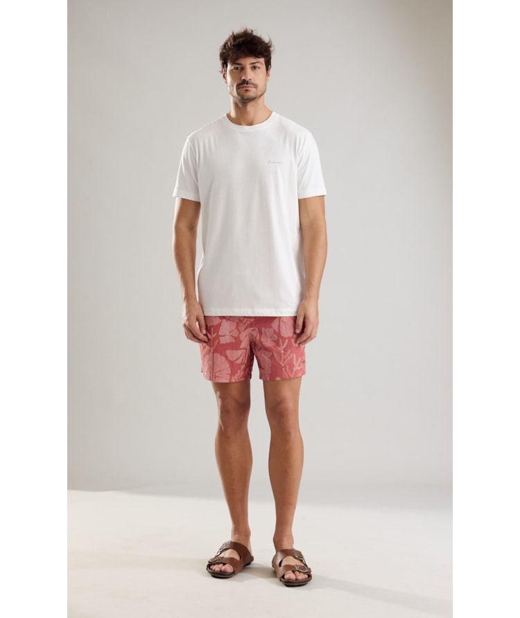 T-Shirt Casual Pima Branco