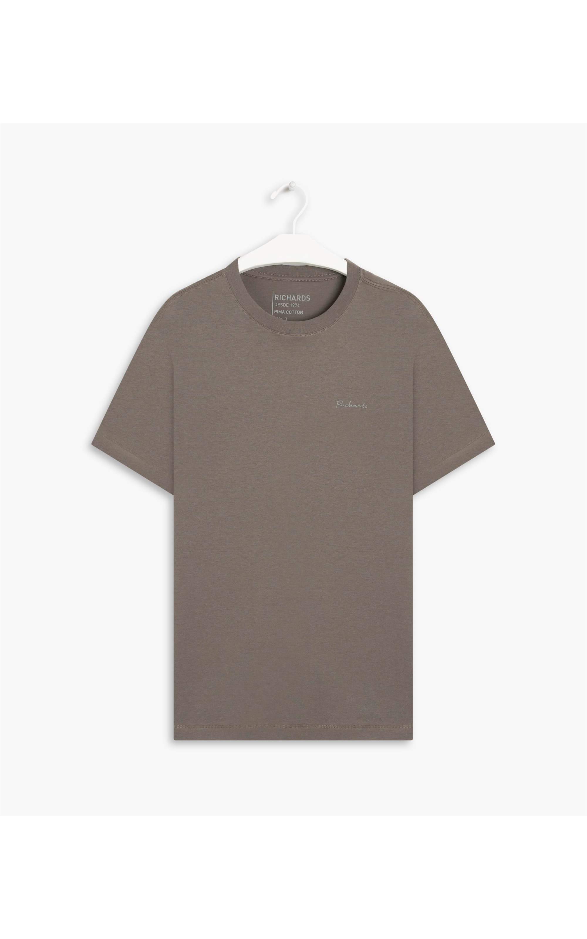 T-Shirt Casual Pima Castor