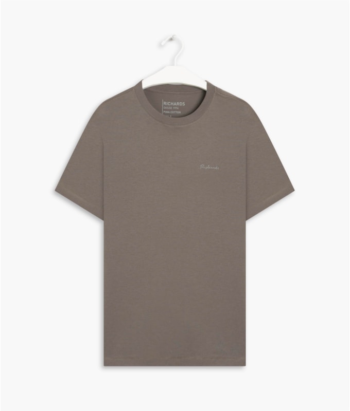 T-Shirt Casual Pima Castor