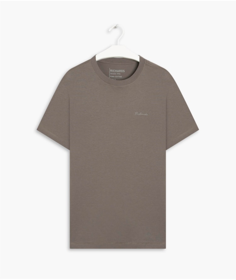 T-Shirt Casual Pima Castor