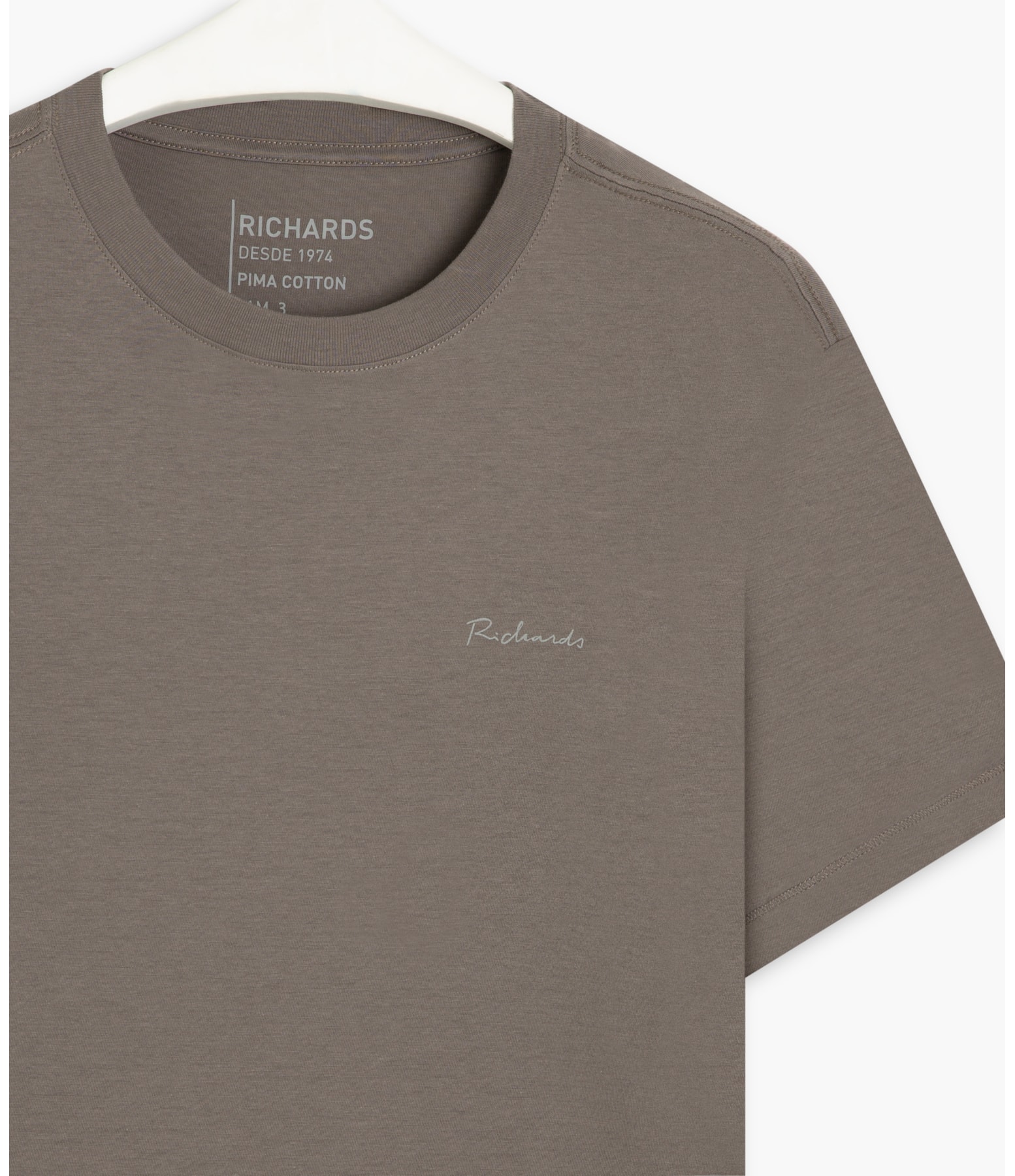 T-Shirt Casual Pima Castor