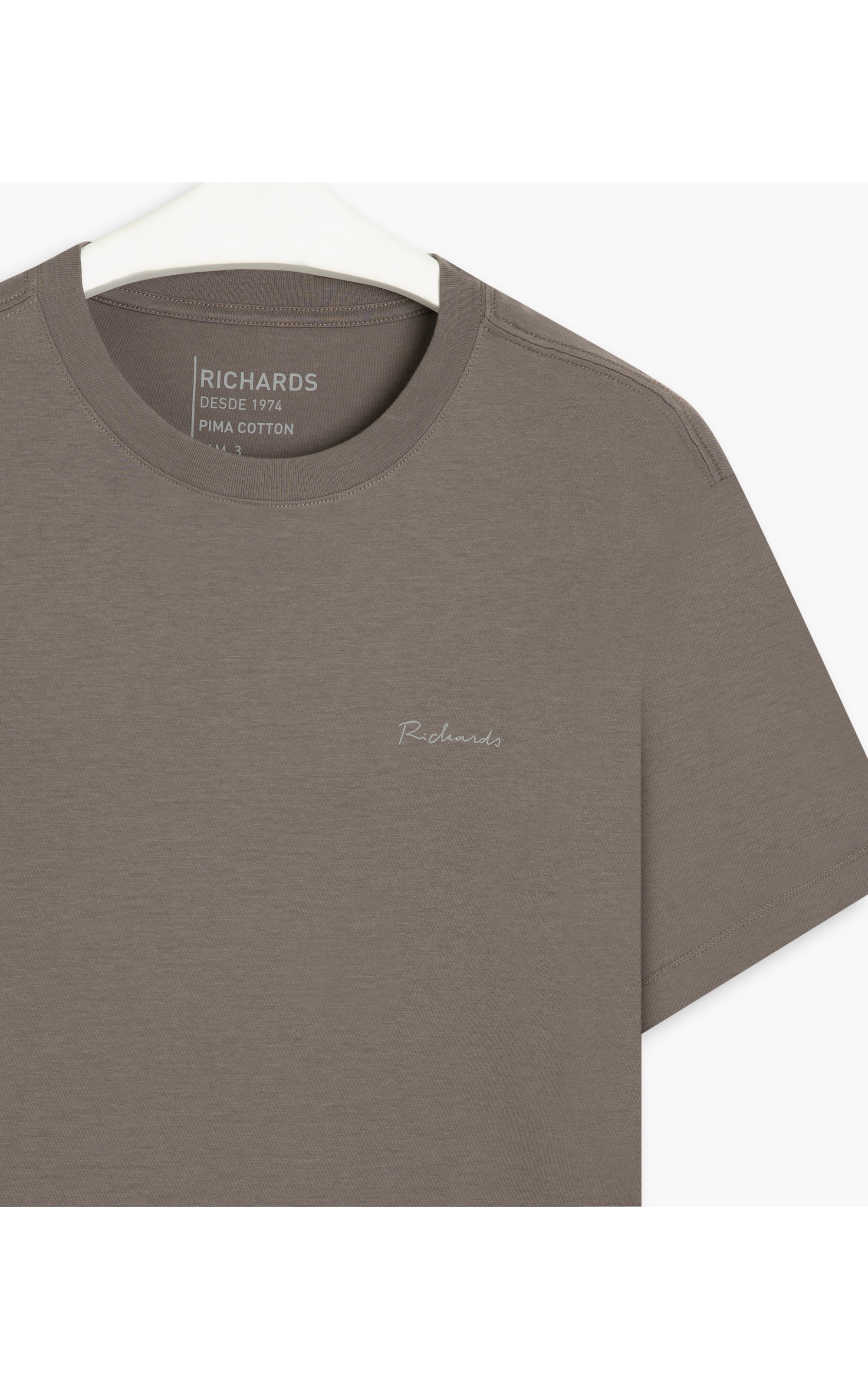 T-Shirt Casual Pima Castor