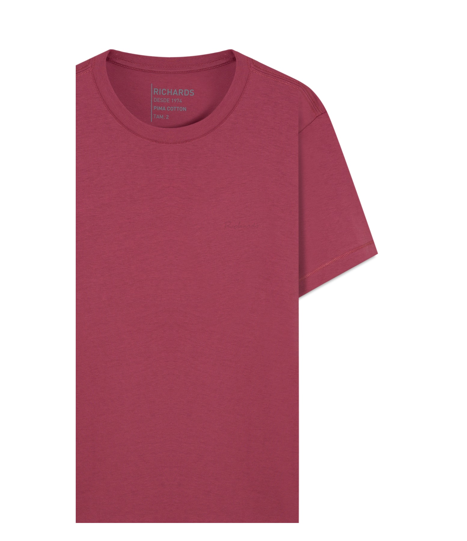 T-Shirt Casual Pima Mauve