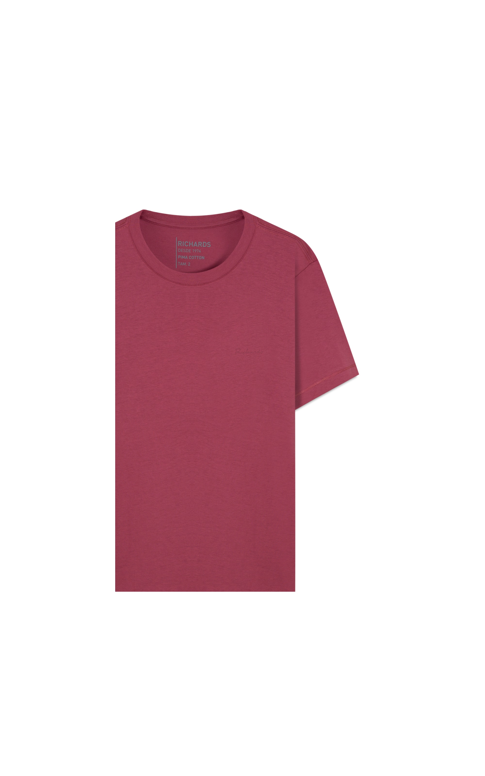 T-Shirt Casual Pima Mauve