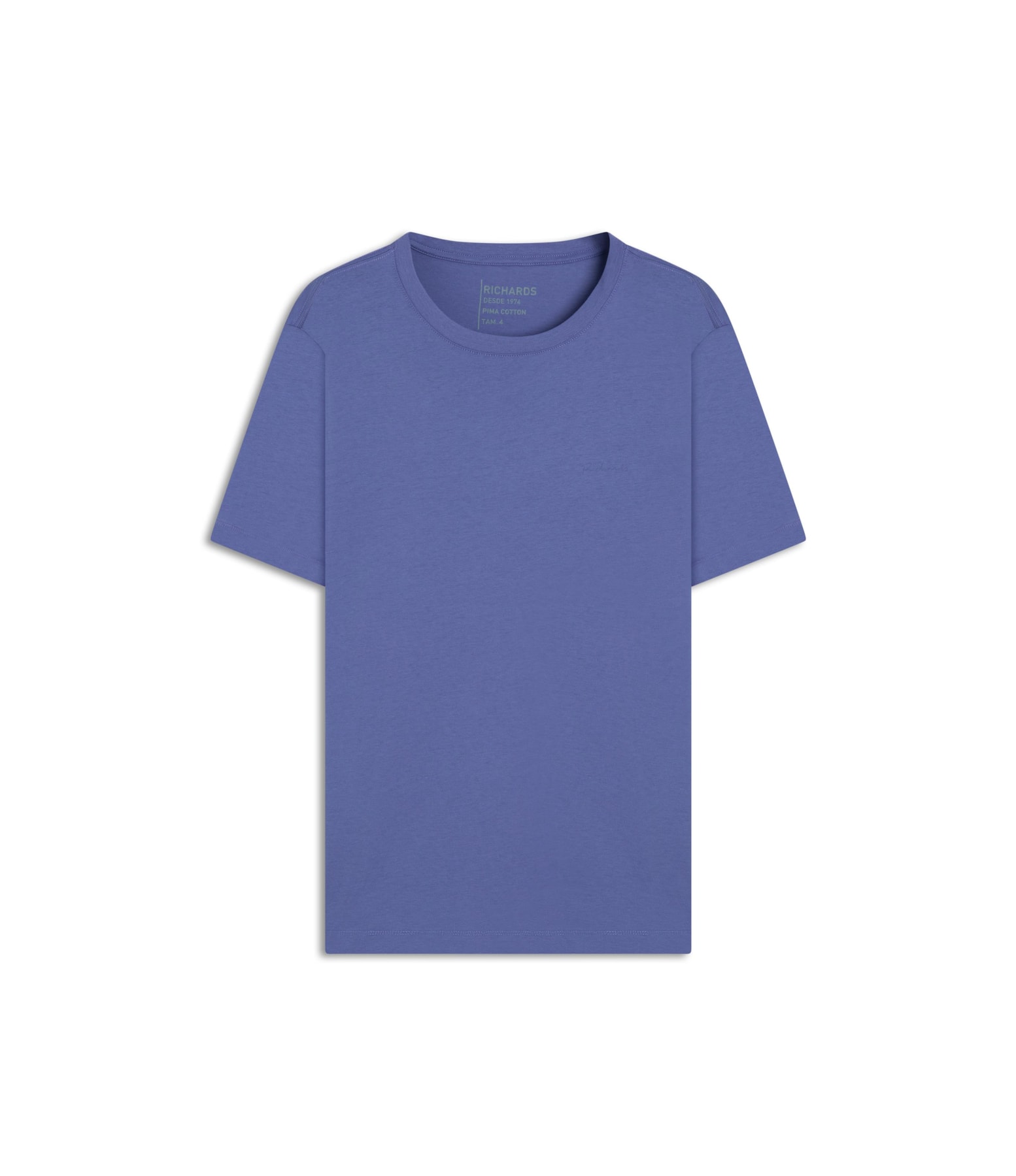 T-Shirt Casual Pima Mc Azul Jeans
