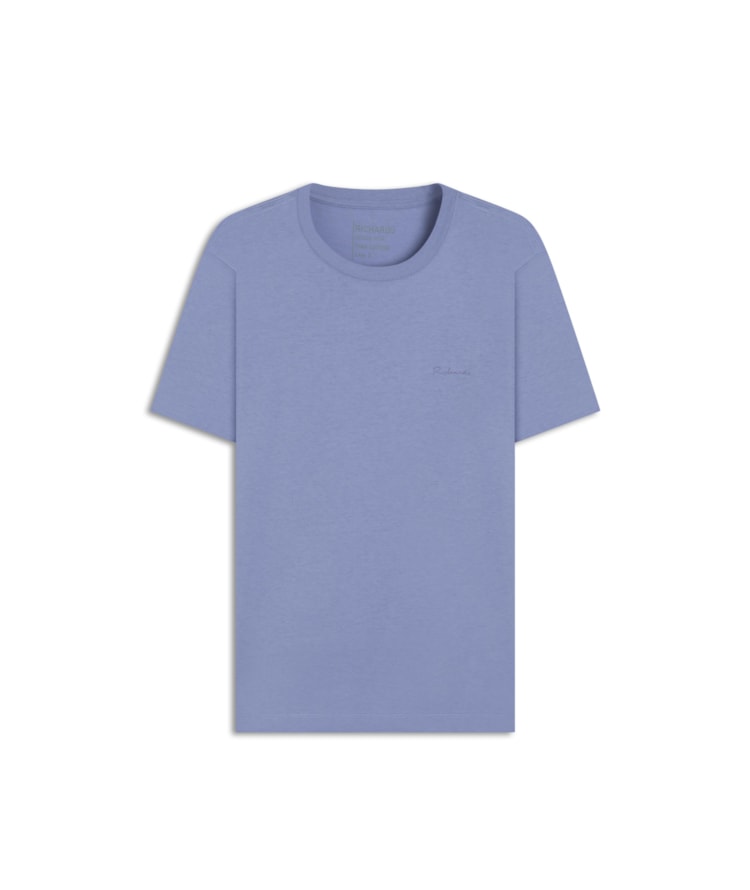 T-Shirt Casual Pima Mc Azul Pervante