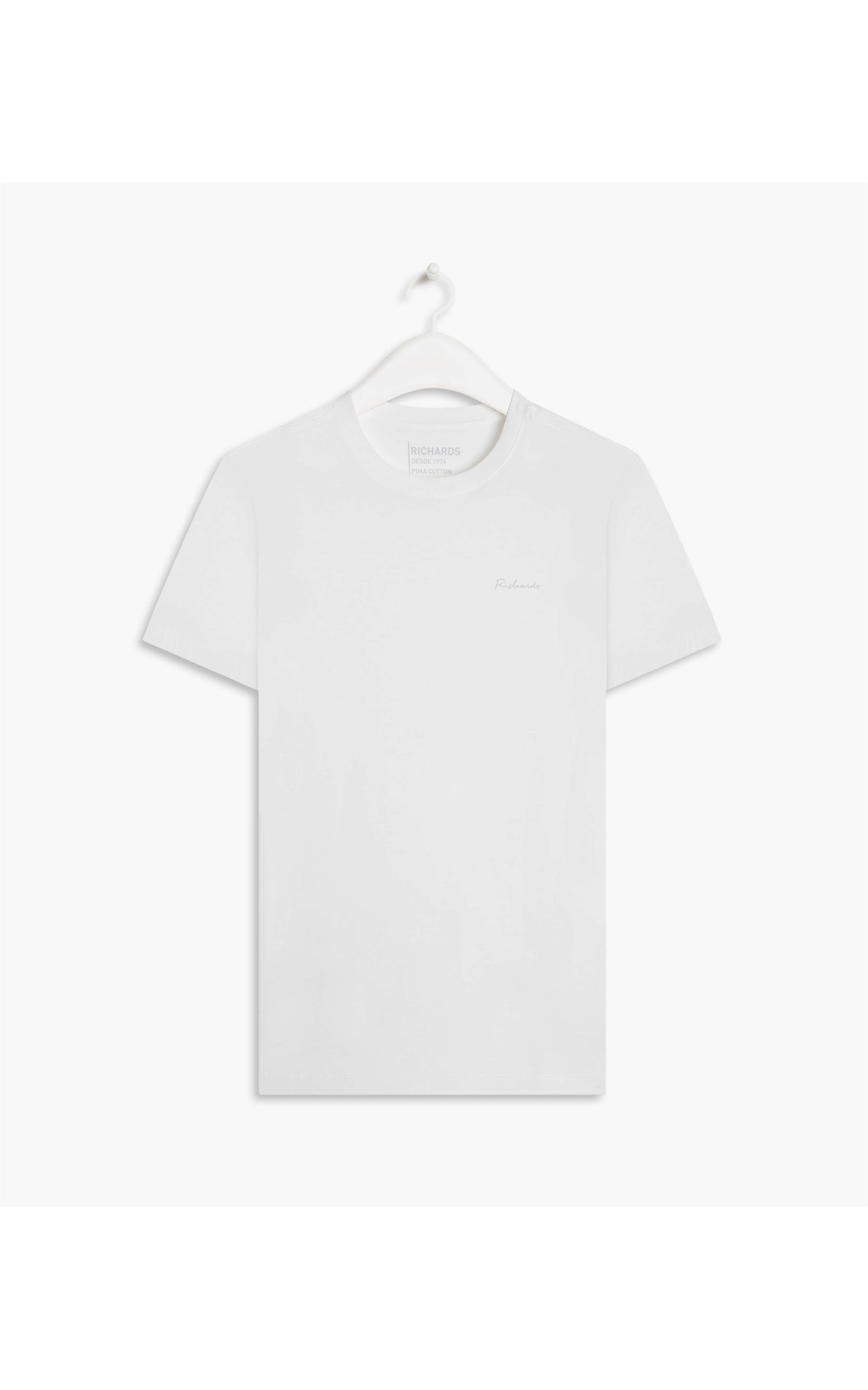 T-Shirt Casual Pima Mc Branco