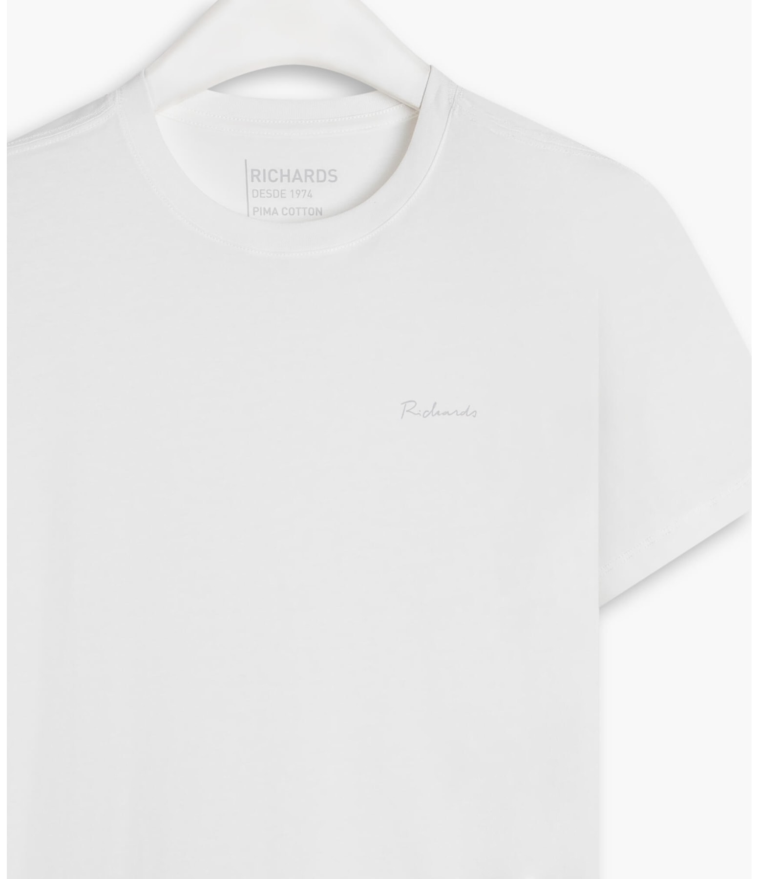 T-Shirt Casual Pima Mc Branco