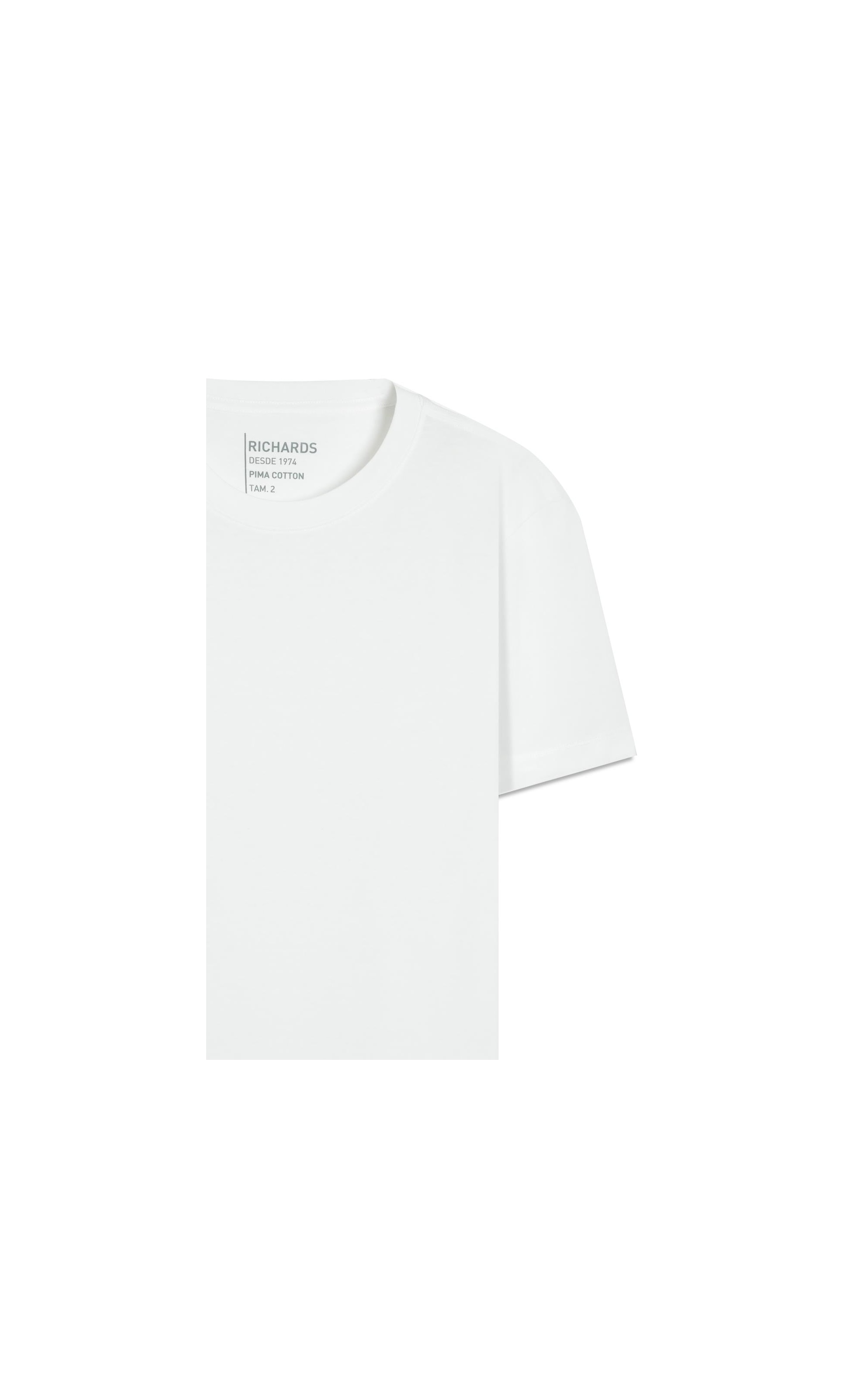T-Shirt Casual Pima Mc Branco
