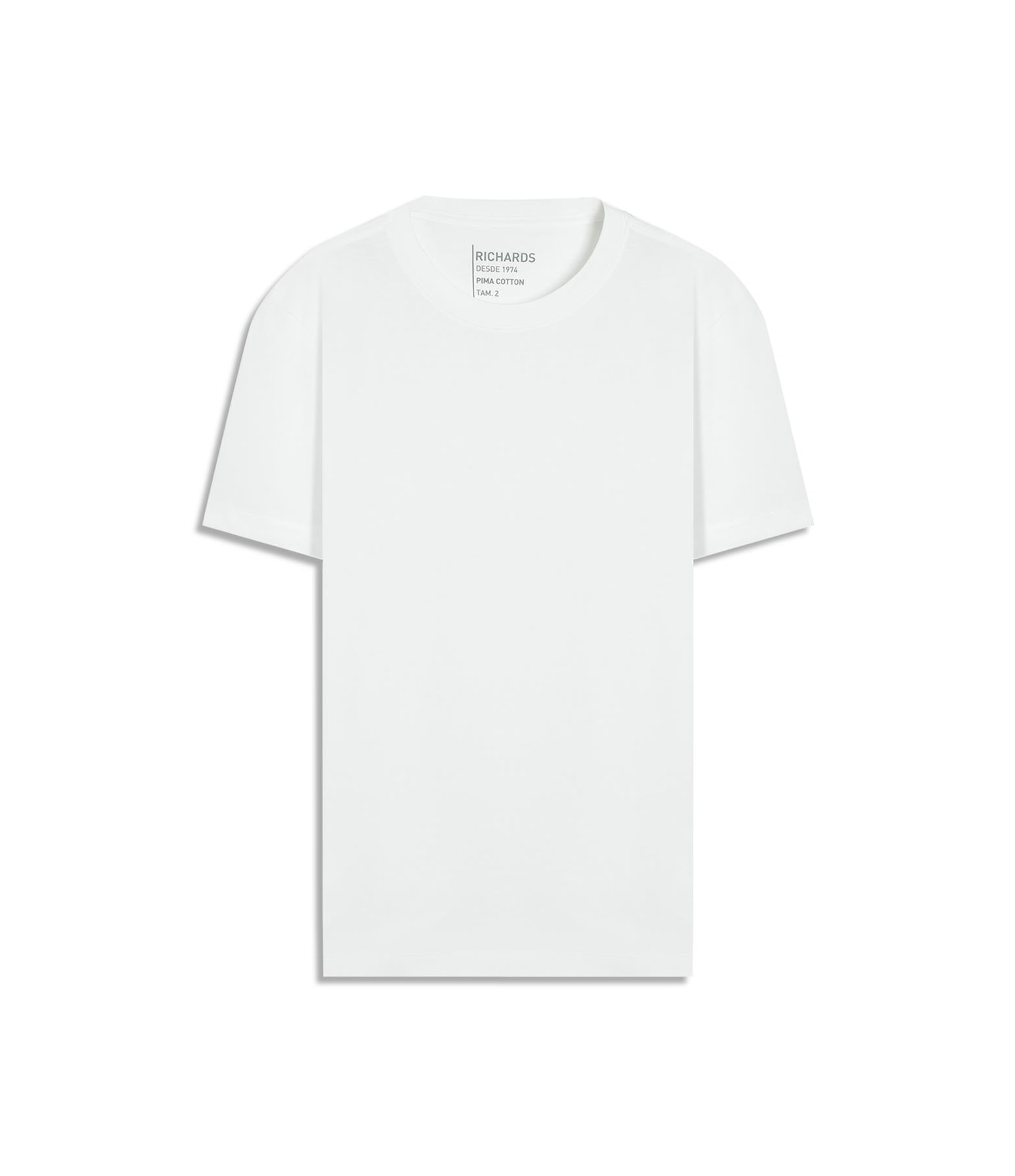 T-Shirt Casual Pima Mc Branco
