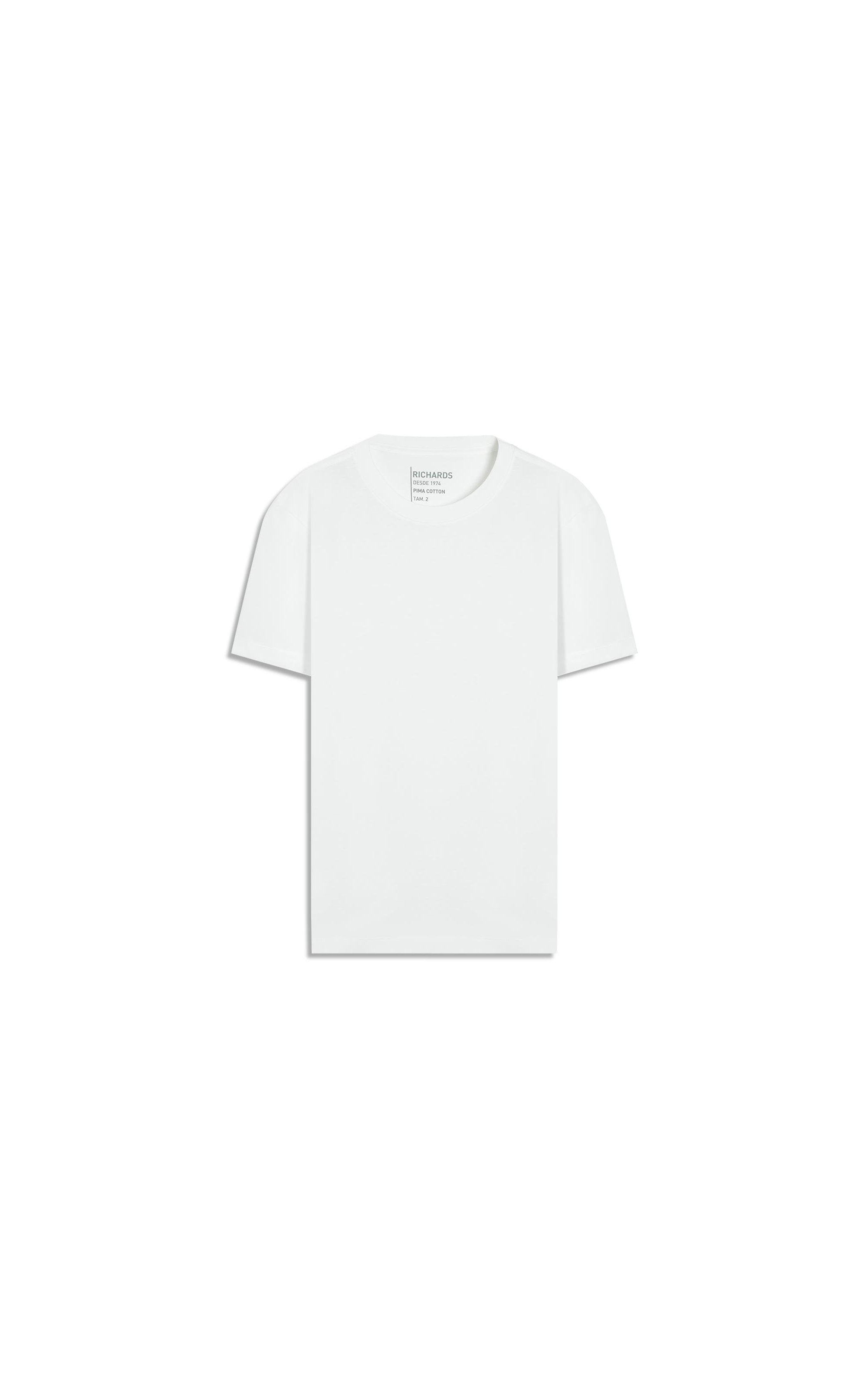 T-Shirt Casual Pima Mc Branco