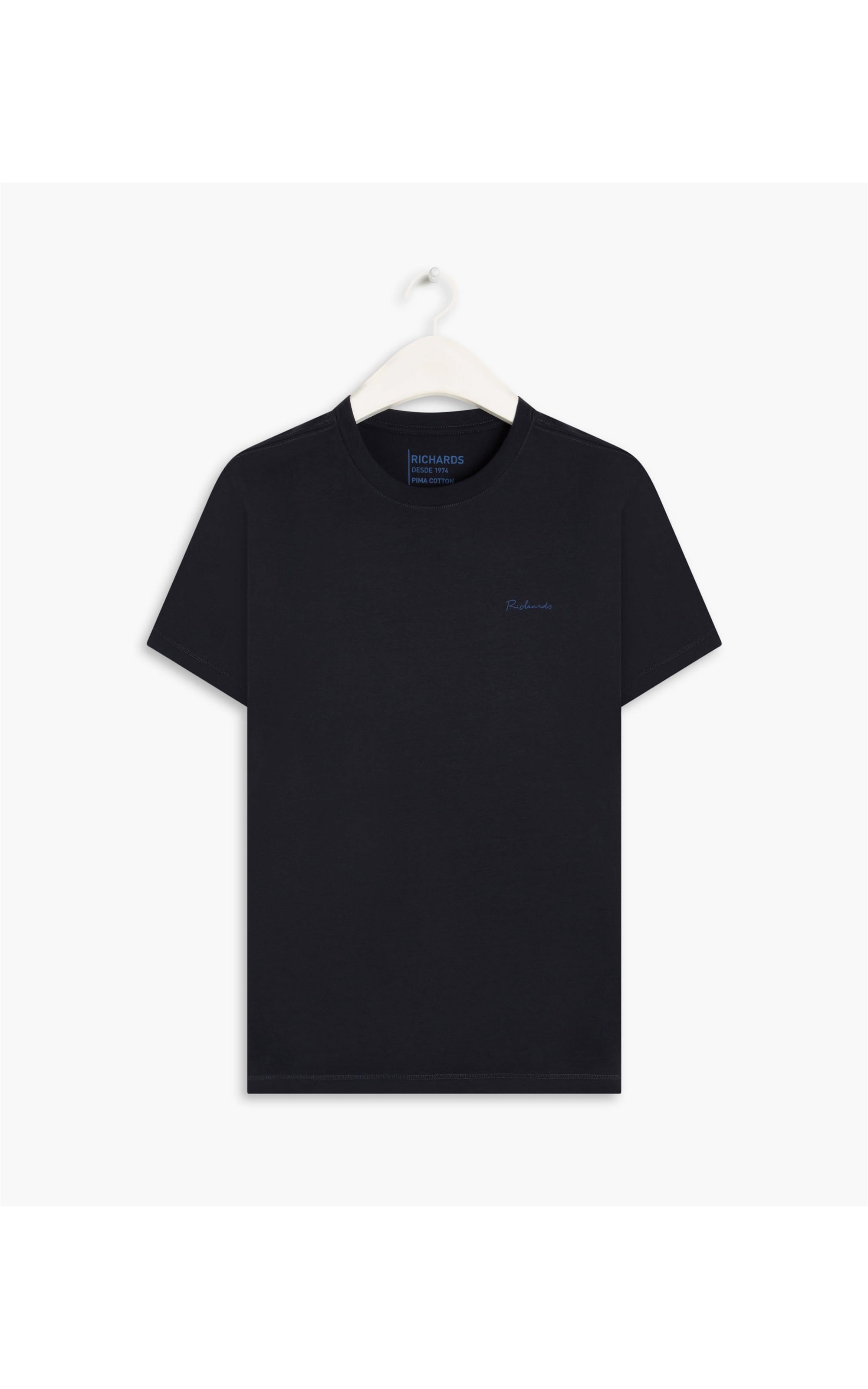 T-Shirt Casual Pima Mc Dark Navy